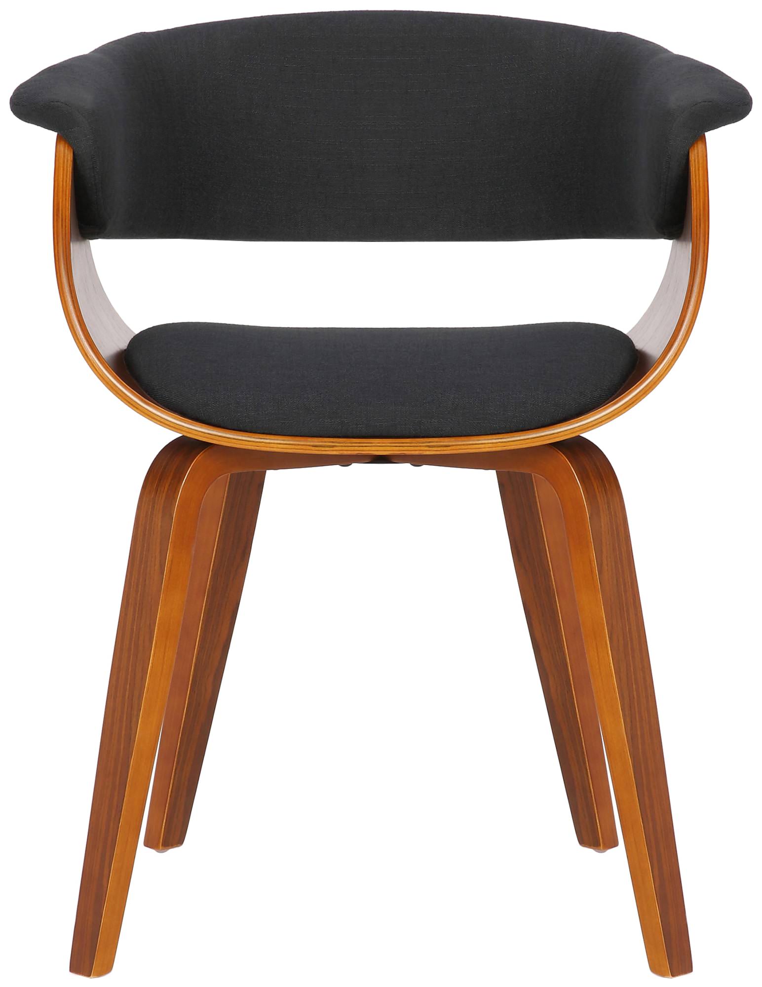 Lot de 2 chaises de salle a manger Bruce en tissu