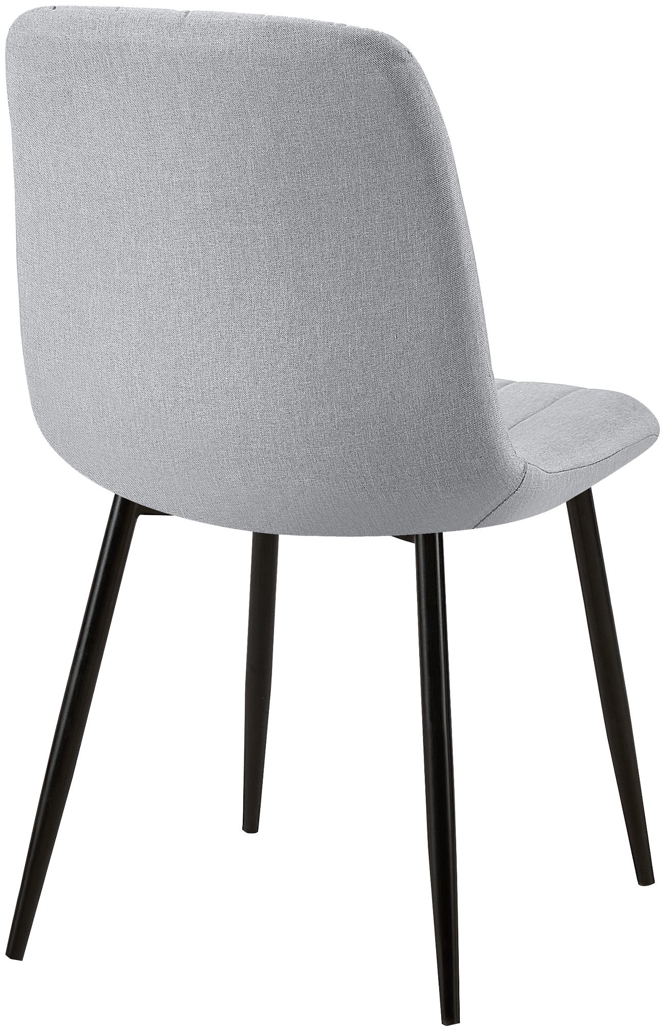 Chaise de salle à manger Dijon avec Piètement en métal noir