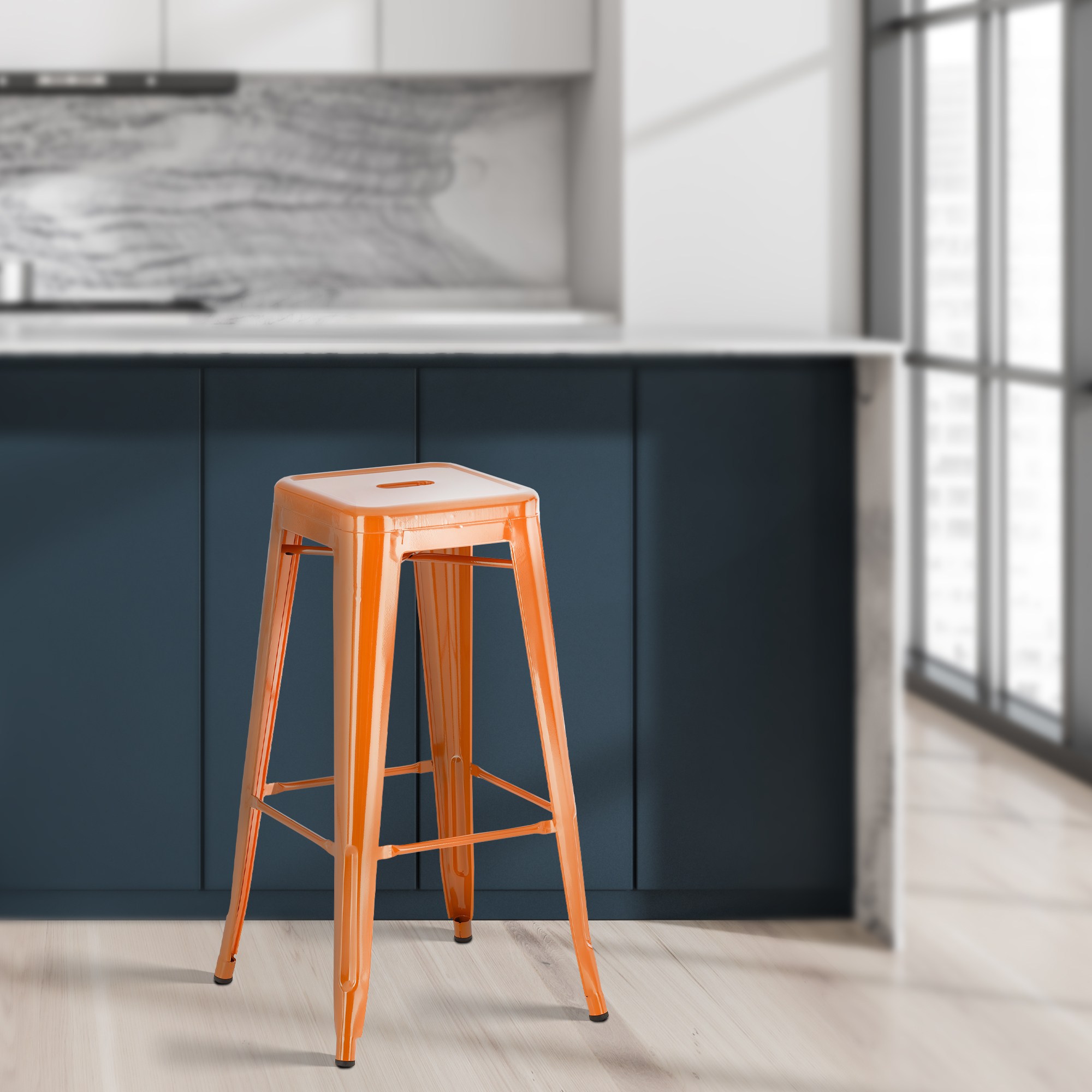Lot de 4 tabourets de bar Joshua