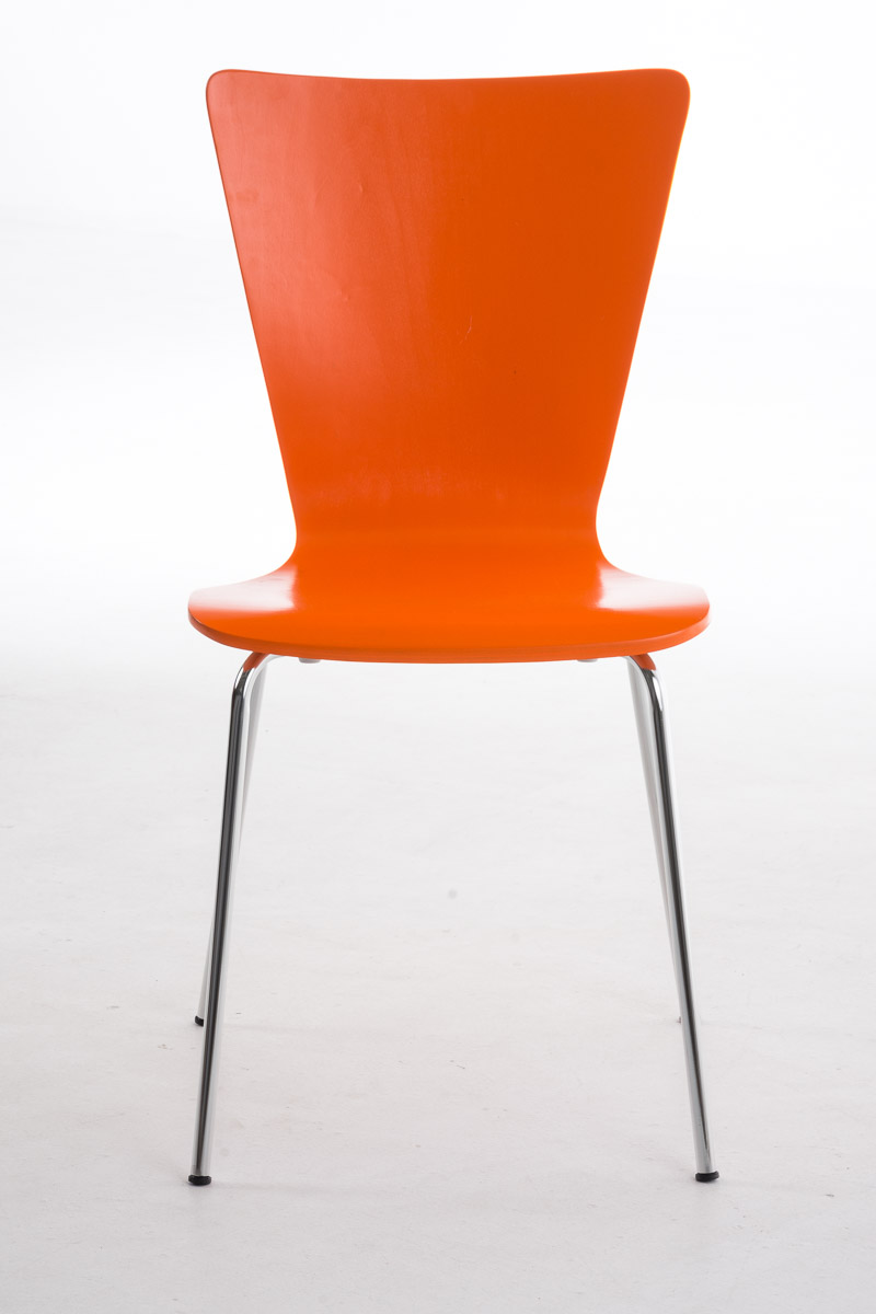 Lot de 8 chaises empilables Aaron