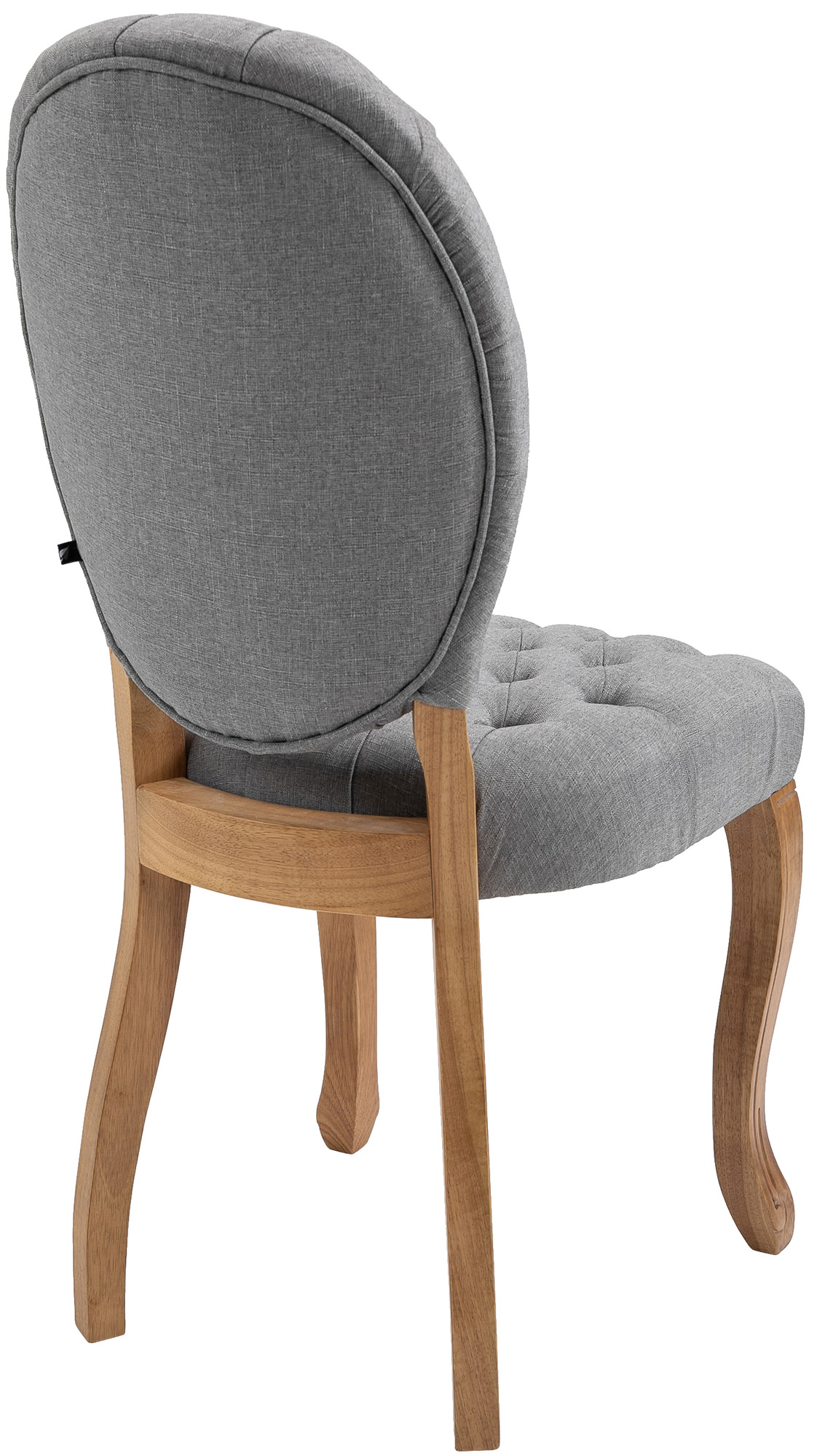 Chaise de salle à manger Temara en tissu
