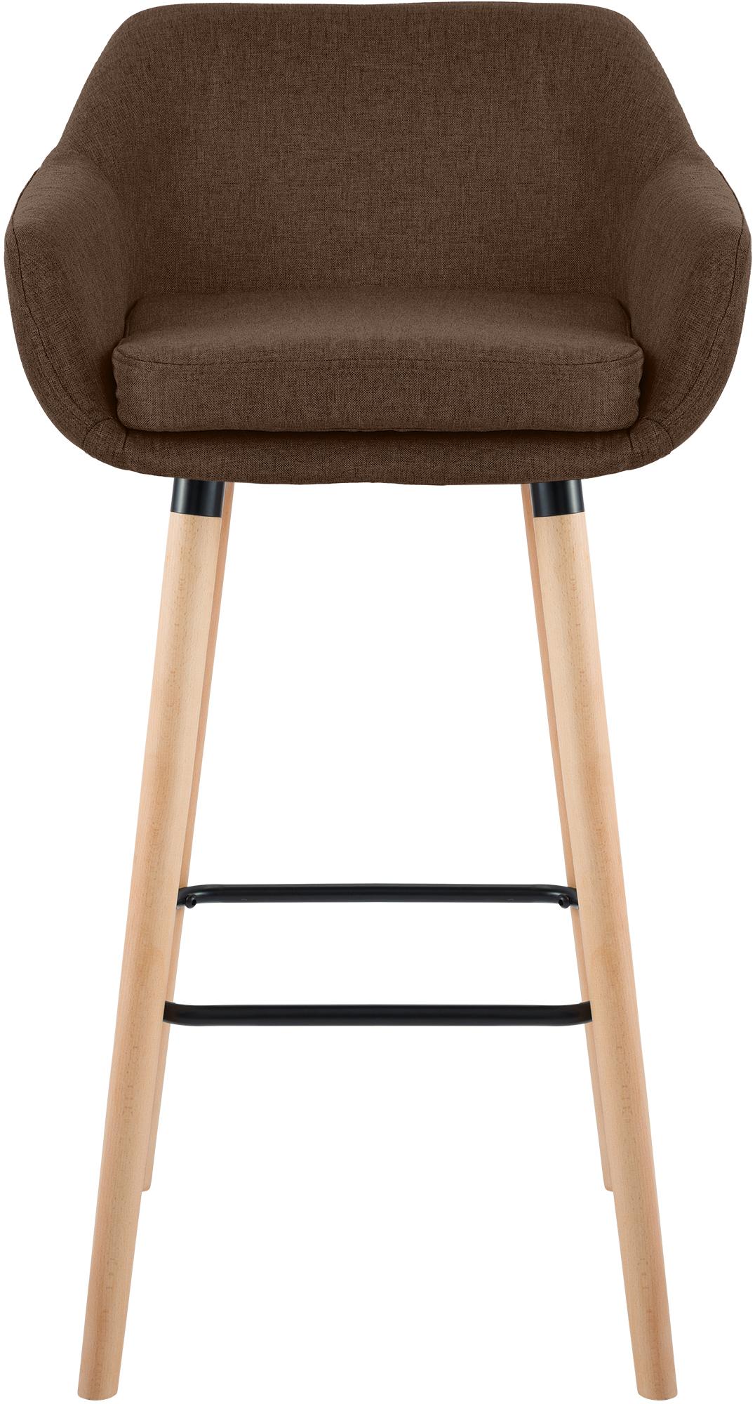 Tabouret de bar Grant en tissu