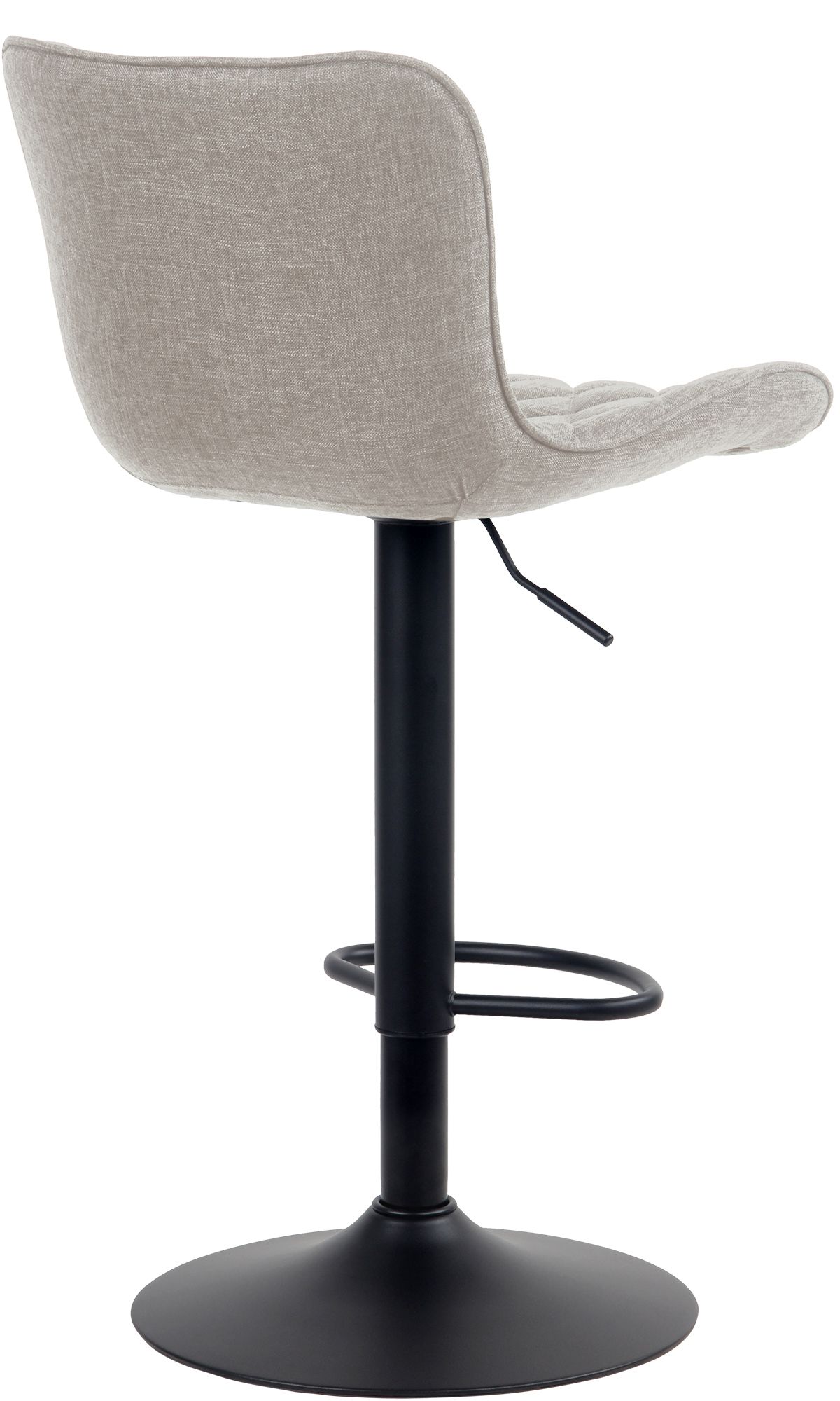 Lot de 2 Tabourets de bar Emma Pied Métal Hauteur Réglable Pivotant