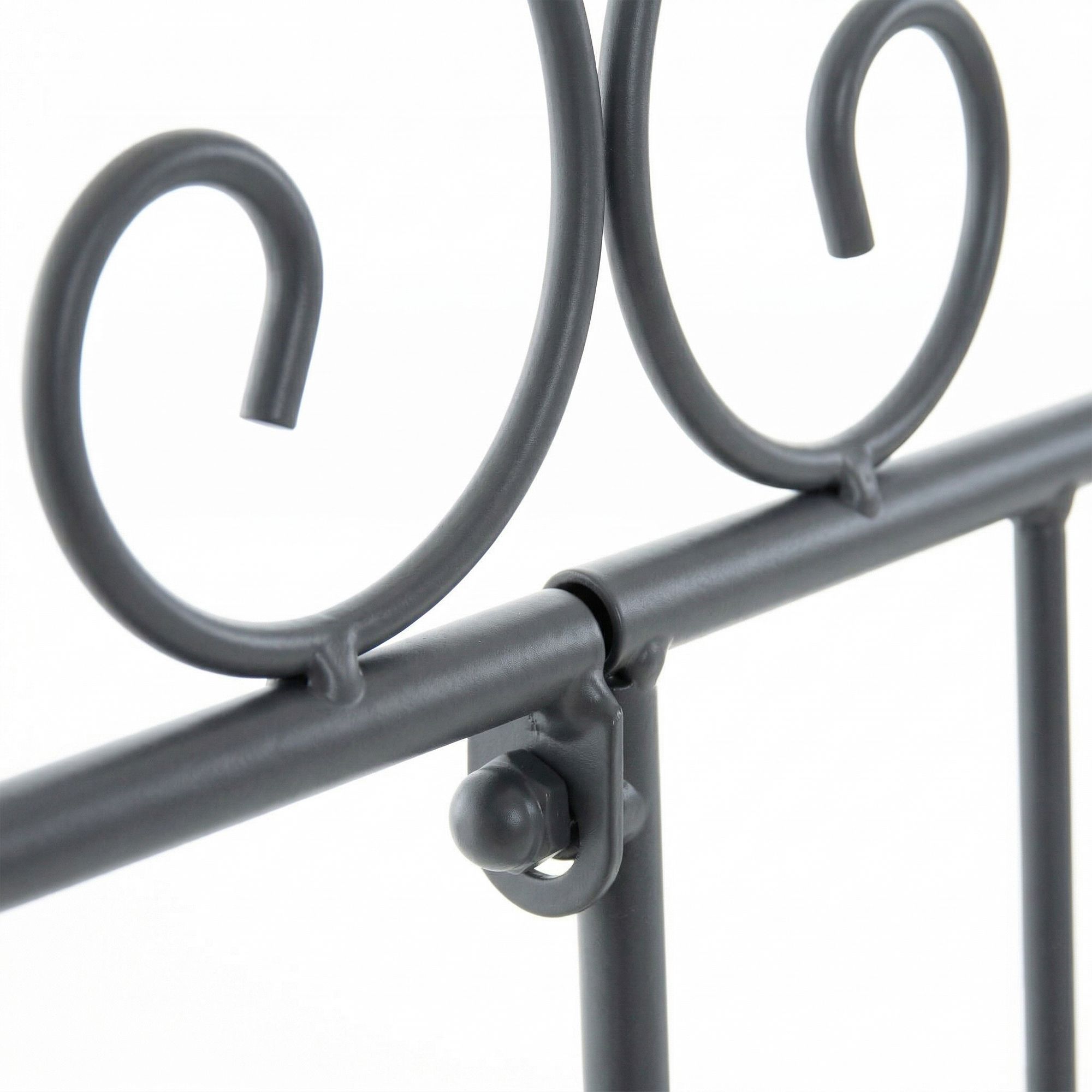 Lot de 4 barrières de jardin Mangold robuste pratique et facile à installer pour délimiter et protéger vos espaces extérieurs