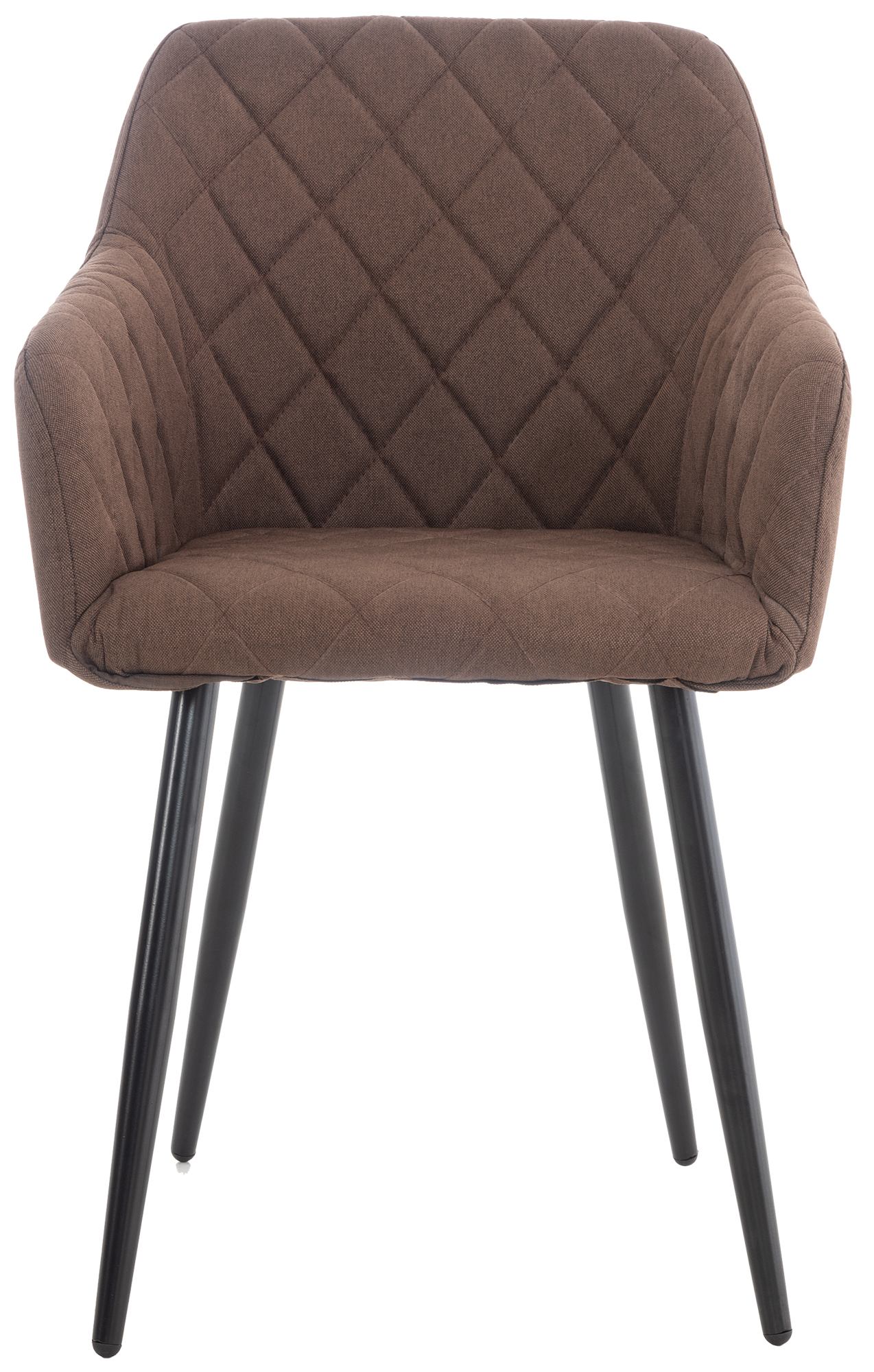 Chaise de salle à manger Shila avec Piètement en Métal noir