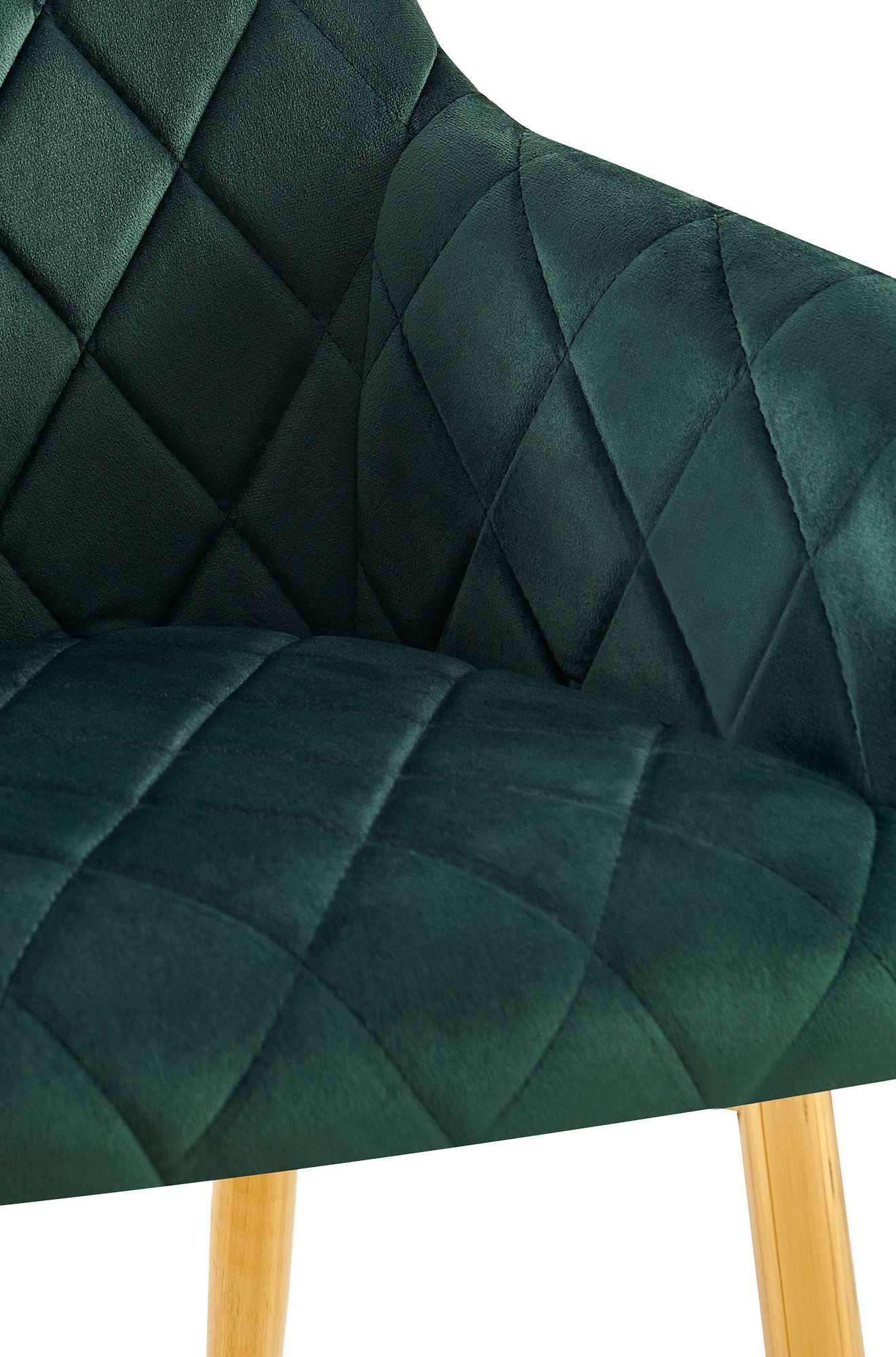 Chaise de salle à manger Monett Velours