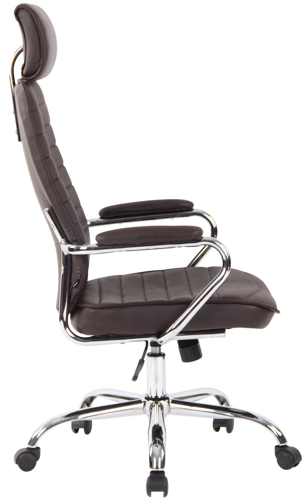 Fauteuil de bureau Rako en cuir véritable