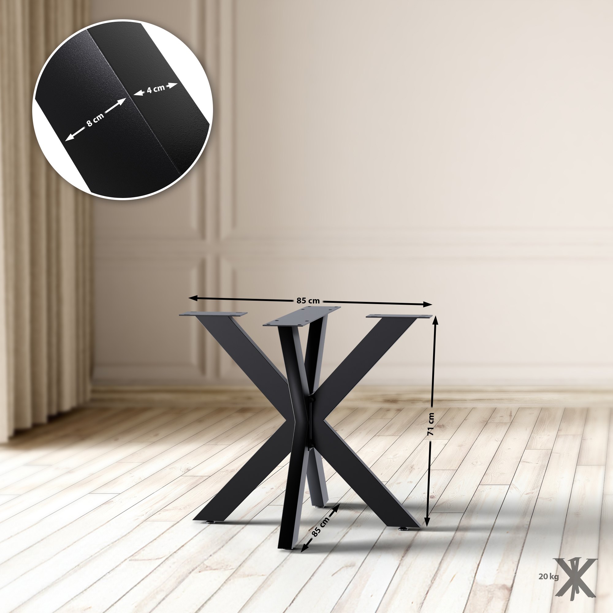 Pieds de table Biloxi