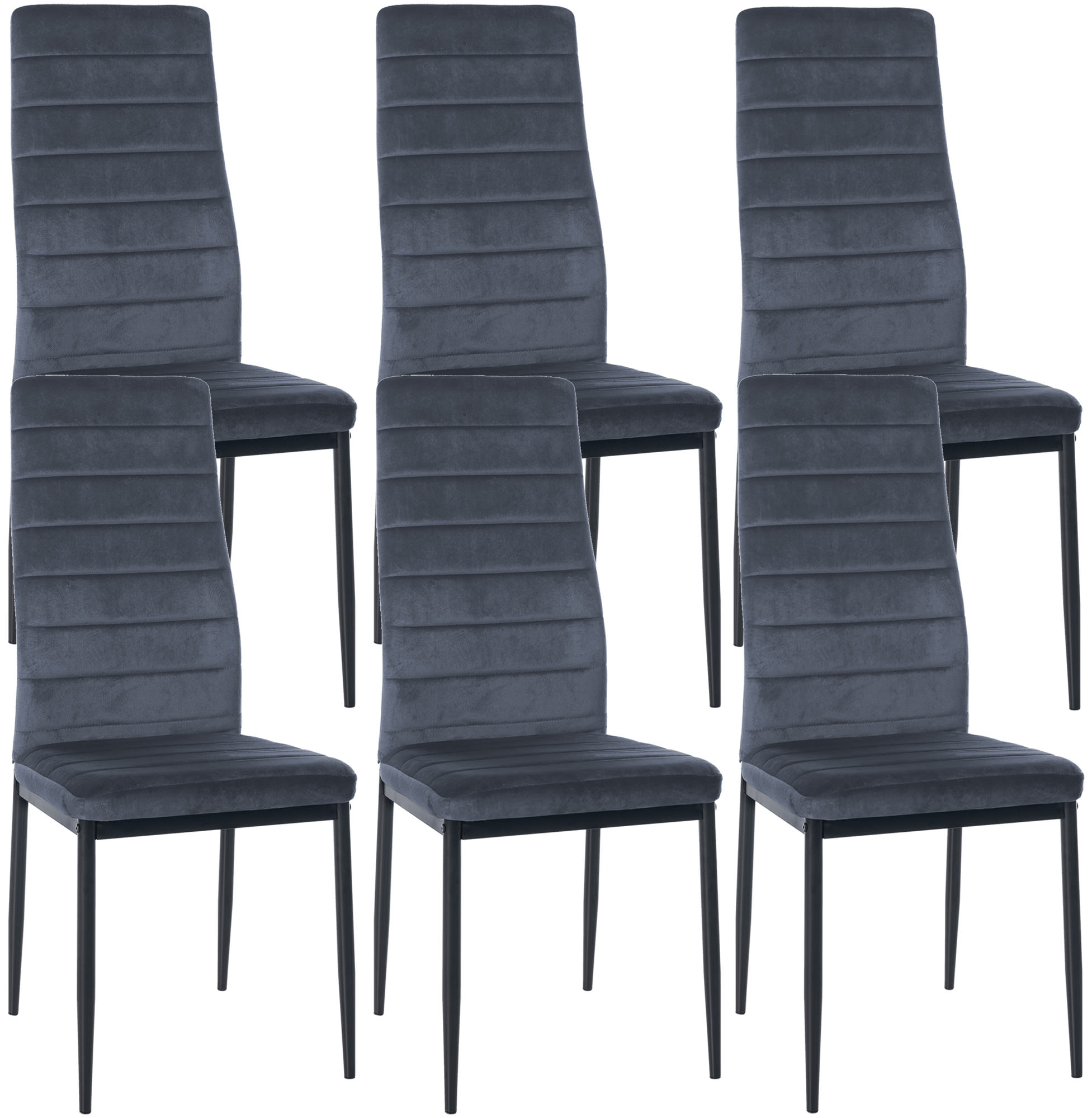 Lot de 6 chaises de salle à manger Mayfair