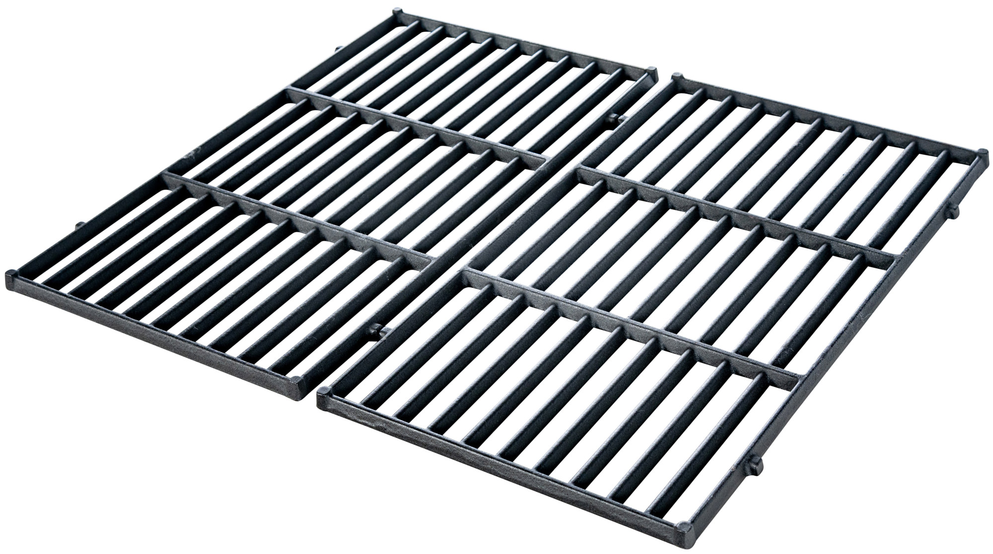 Ensemble de grilles de cuisson en fonte pour barbecue