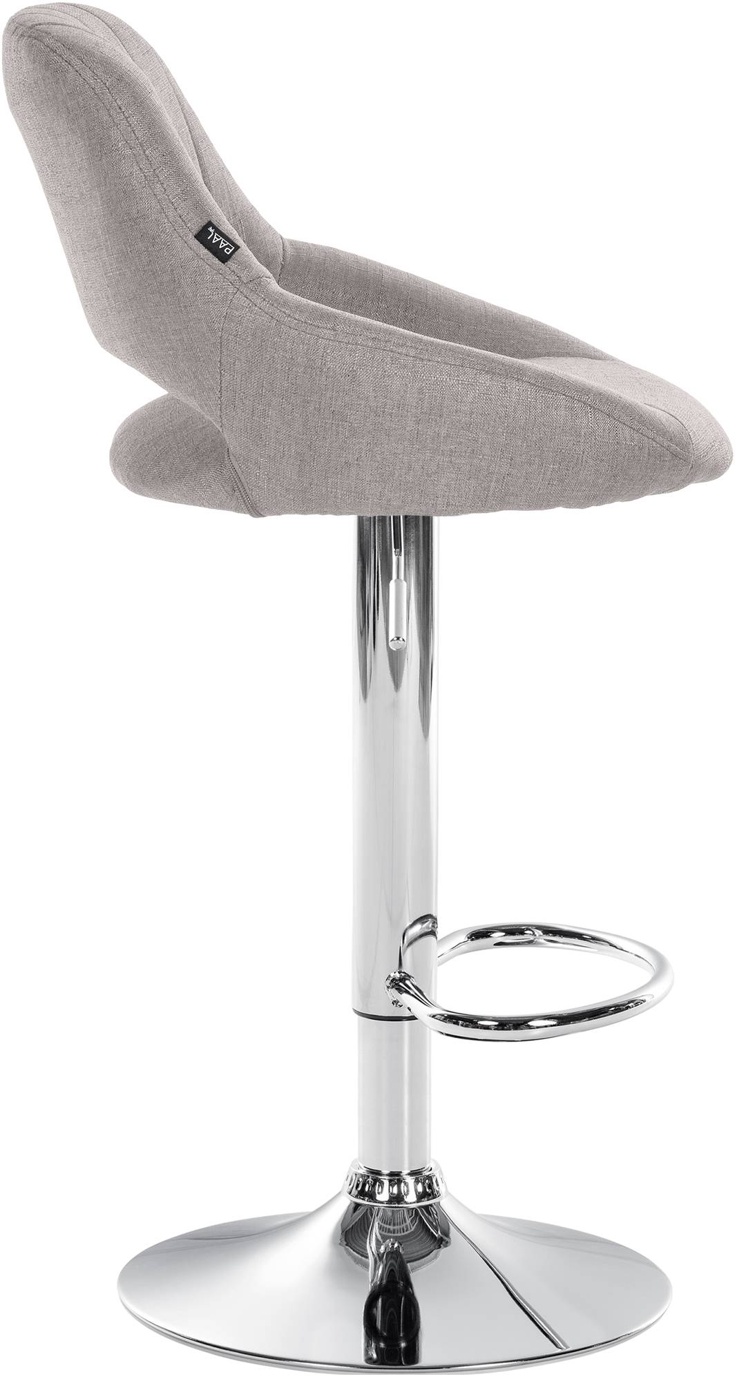 Tabouret de bar Milet en tissu
