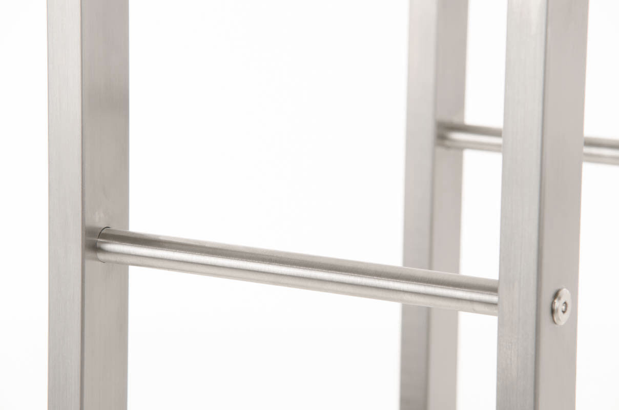 Porte-bûches KERI en Acier Inoxydable