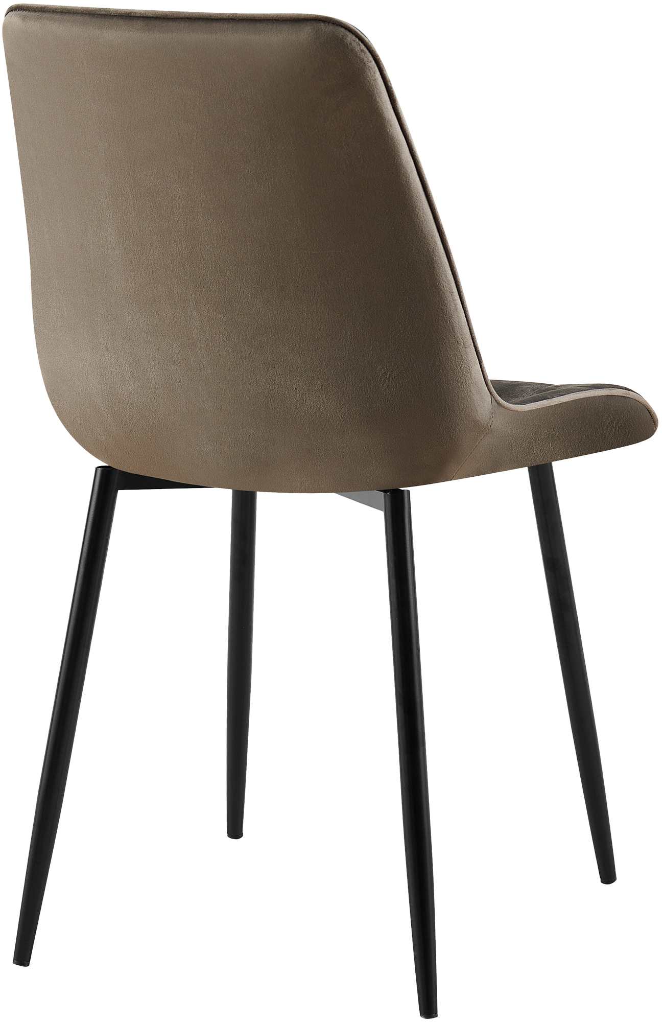 Lot de 2 chaises de salle à manger Gifford en velours