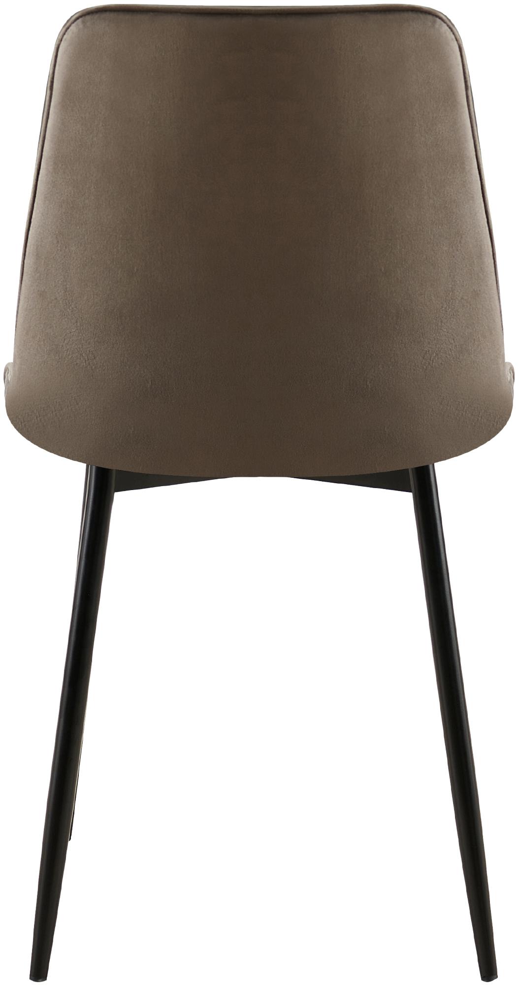 Lot de 2 chaises de salle à manger Gifford en velours