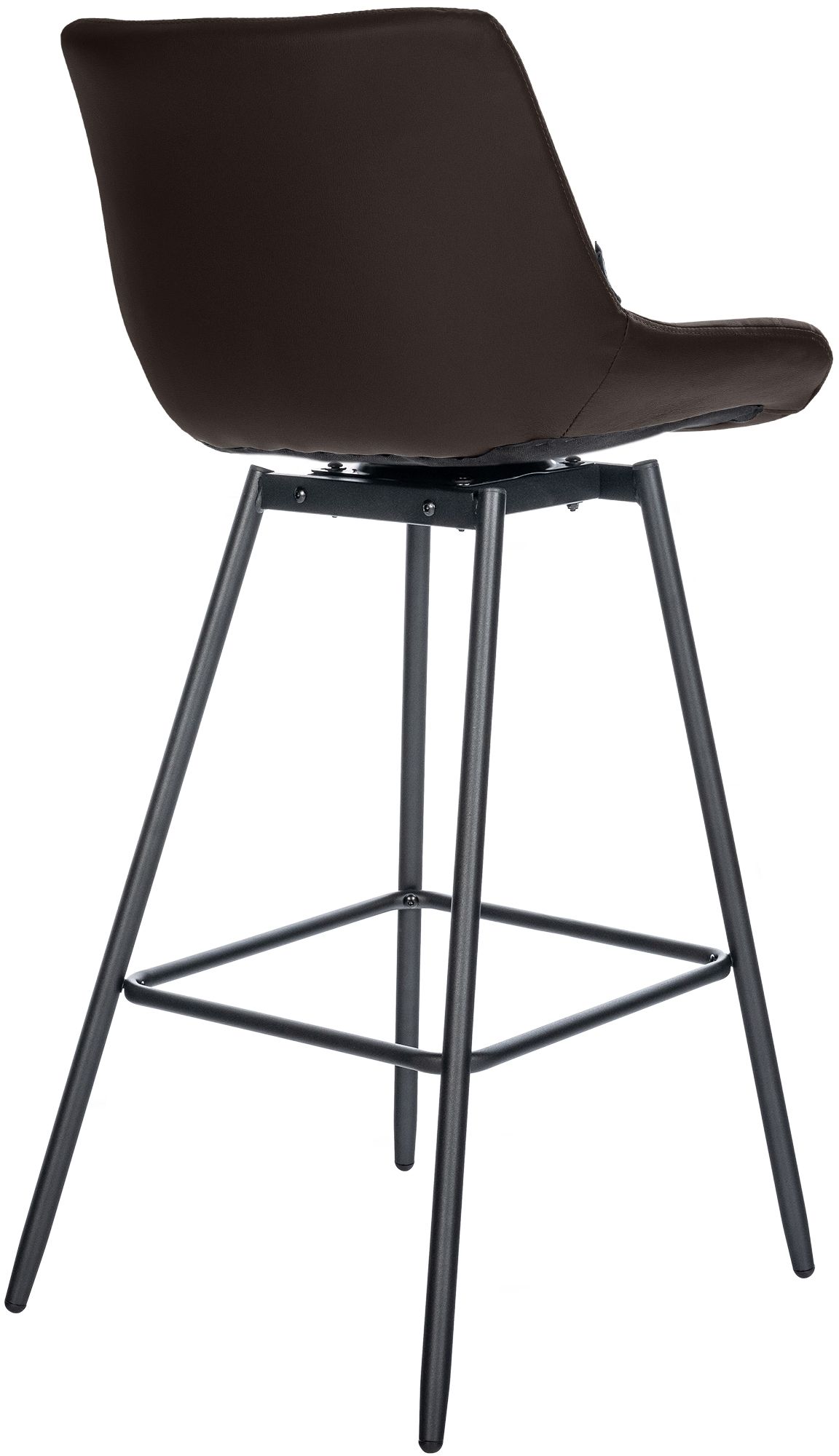 Lot de 4 tabourets de bar Weston pivotants