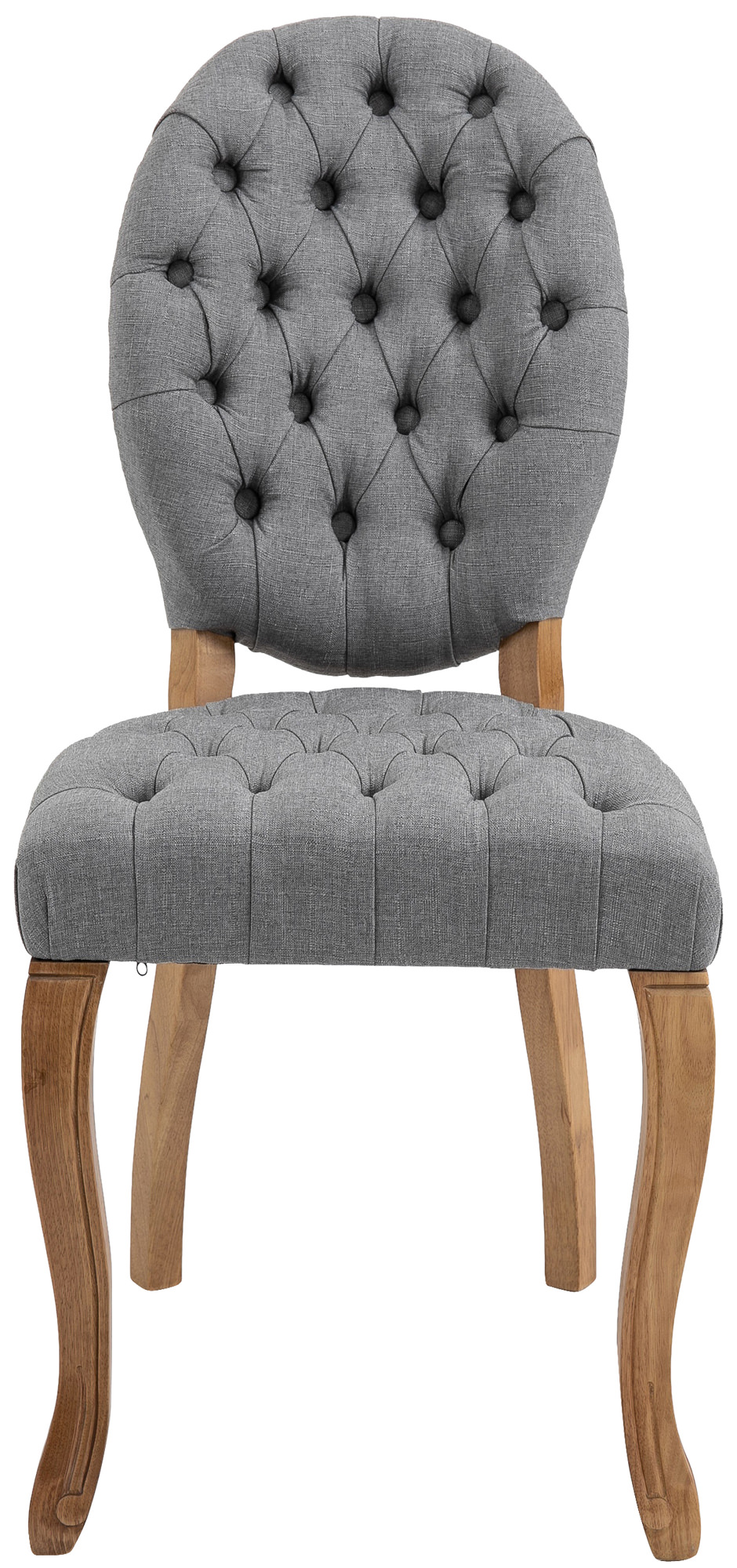 Chaise de salle à manger Temara en tissu