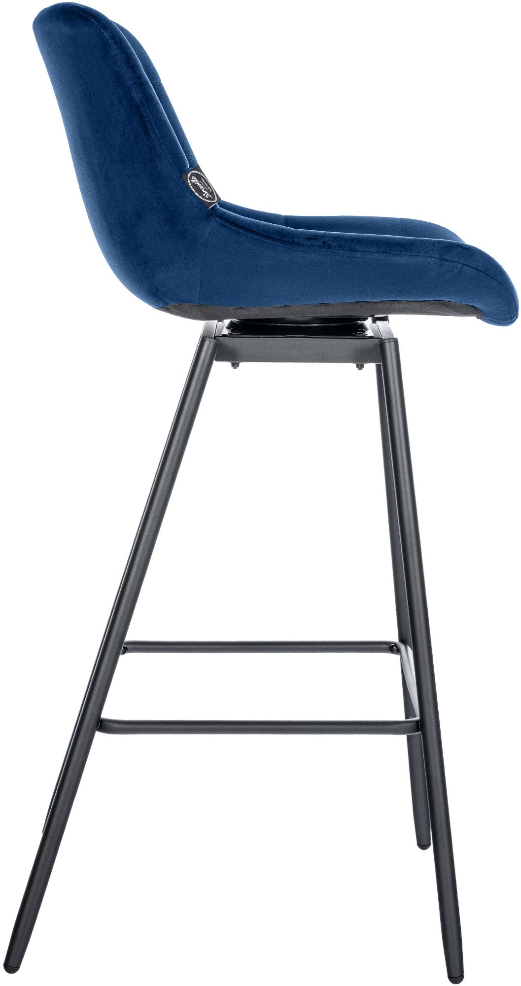 Lot de 4 tabourets de bar Weston pivotants