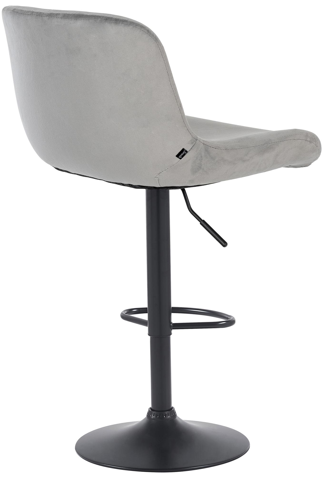 Tabouret de bar Solon noir