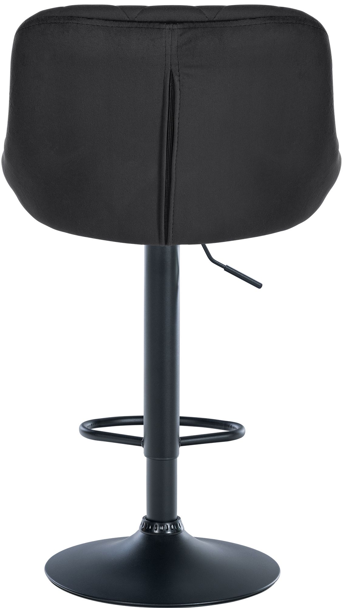 Lot de 2 tabourets de bar Lazio velours