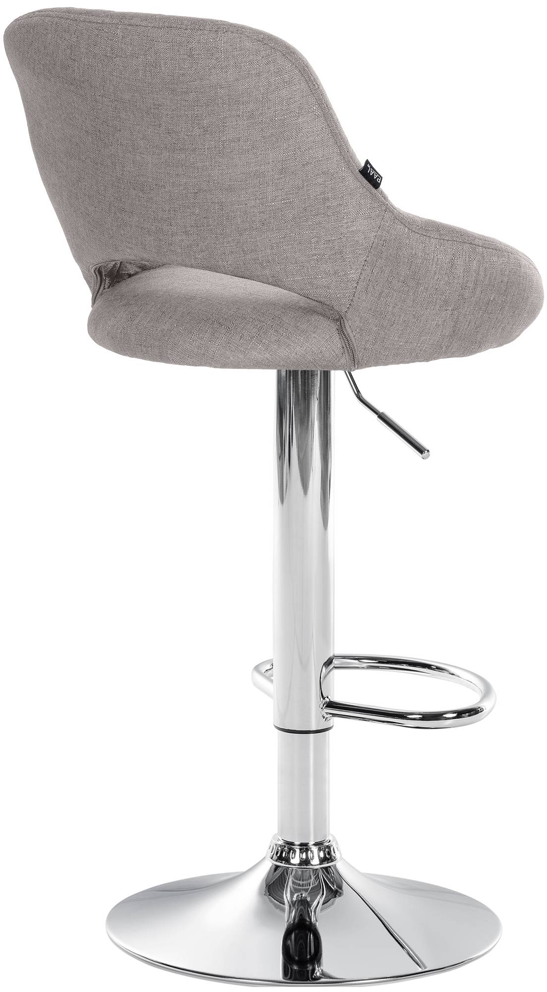 Tabouret de bar Milet en tissu