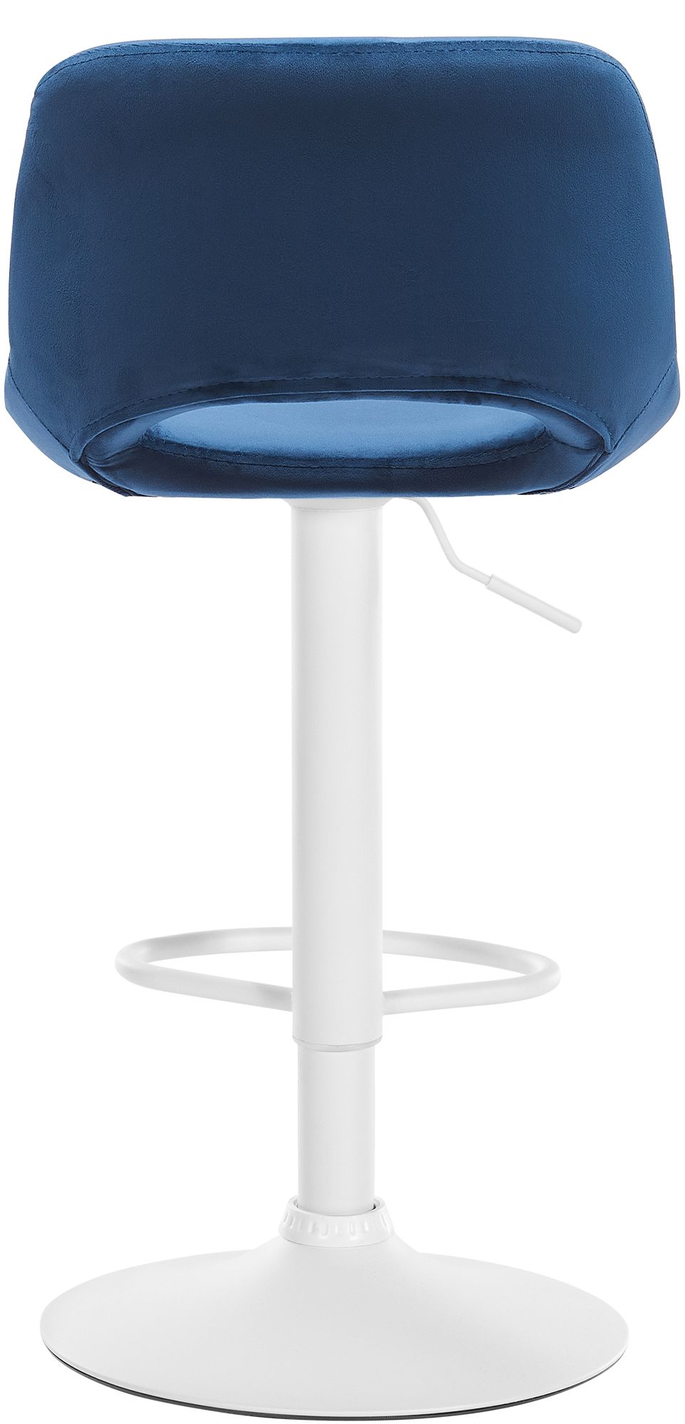 Lot de 2 tabourets de bar Camden velours