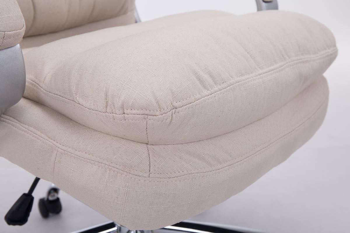 Fauteuil de bureau XXL Vancouver en tissu