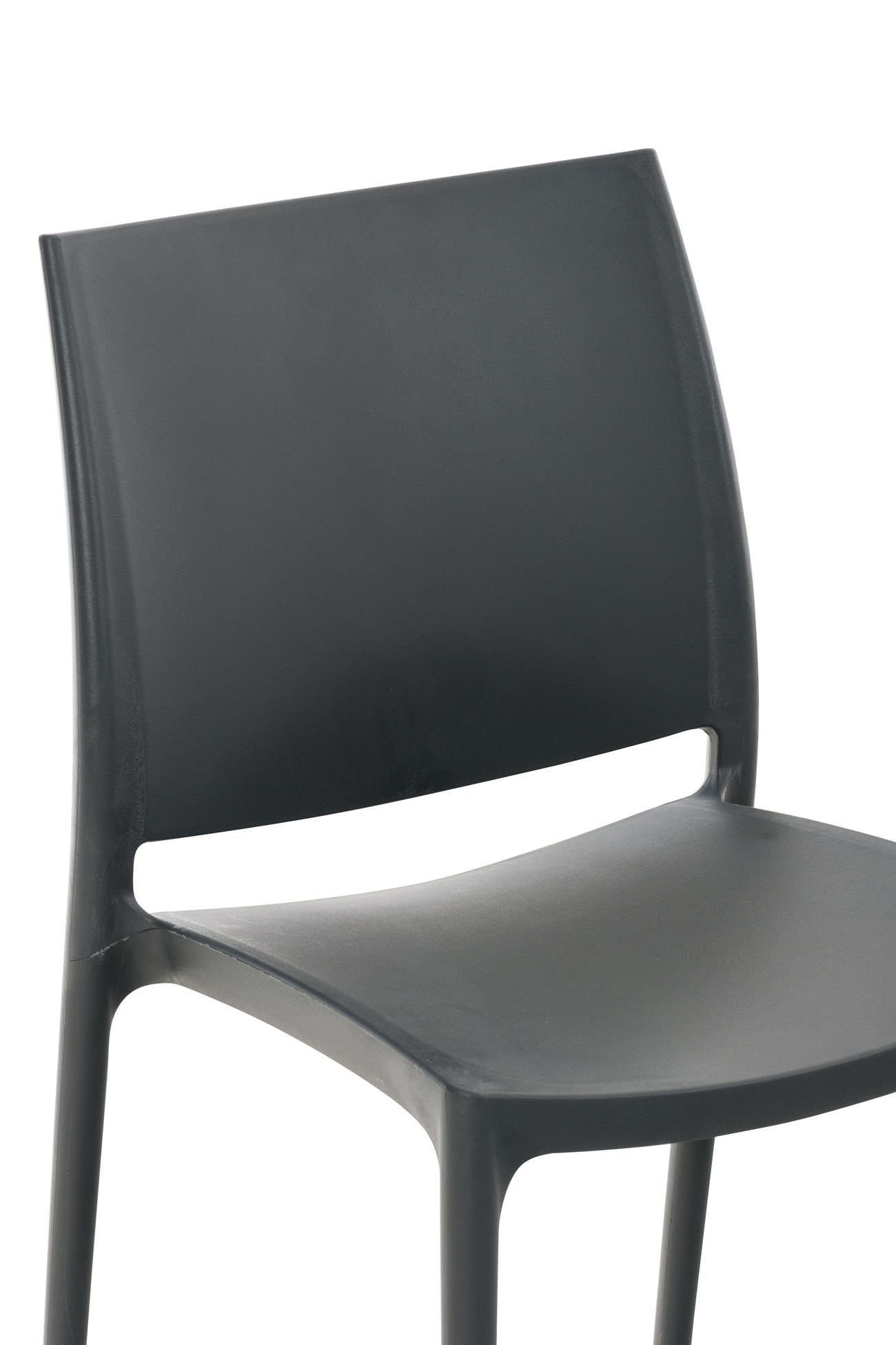 Chaise de jardin empilable Maya en plastique