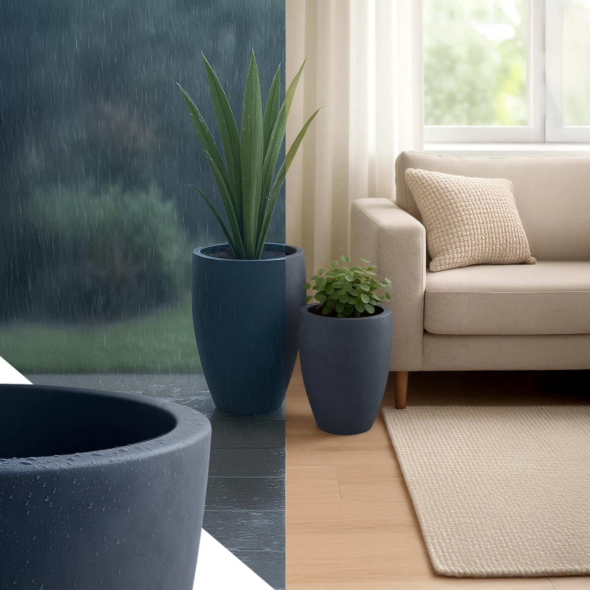 Set de 2 bacs à plantes 2