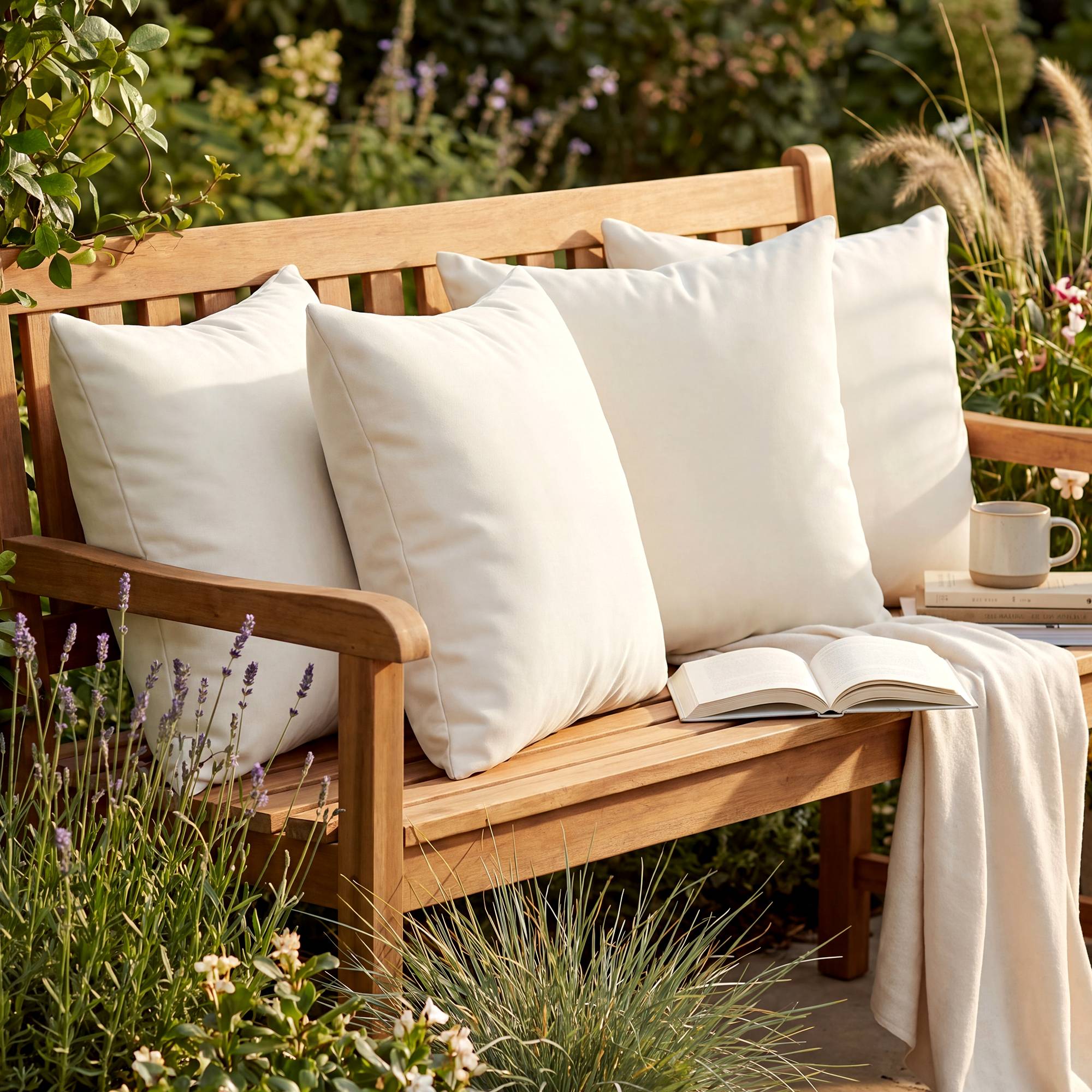 Lot de 4 housses de coussin 45x45 cm