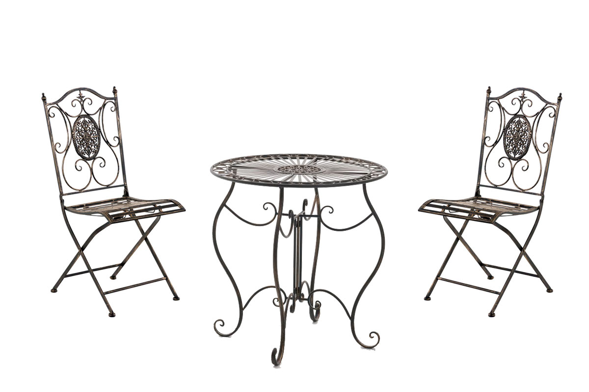 Ensemble de jardin Aldeano en fer