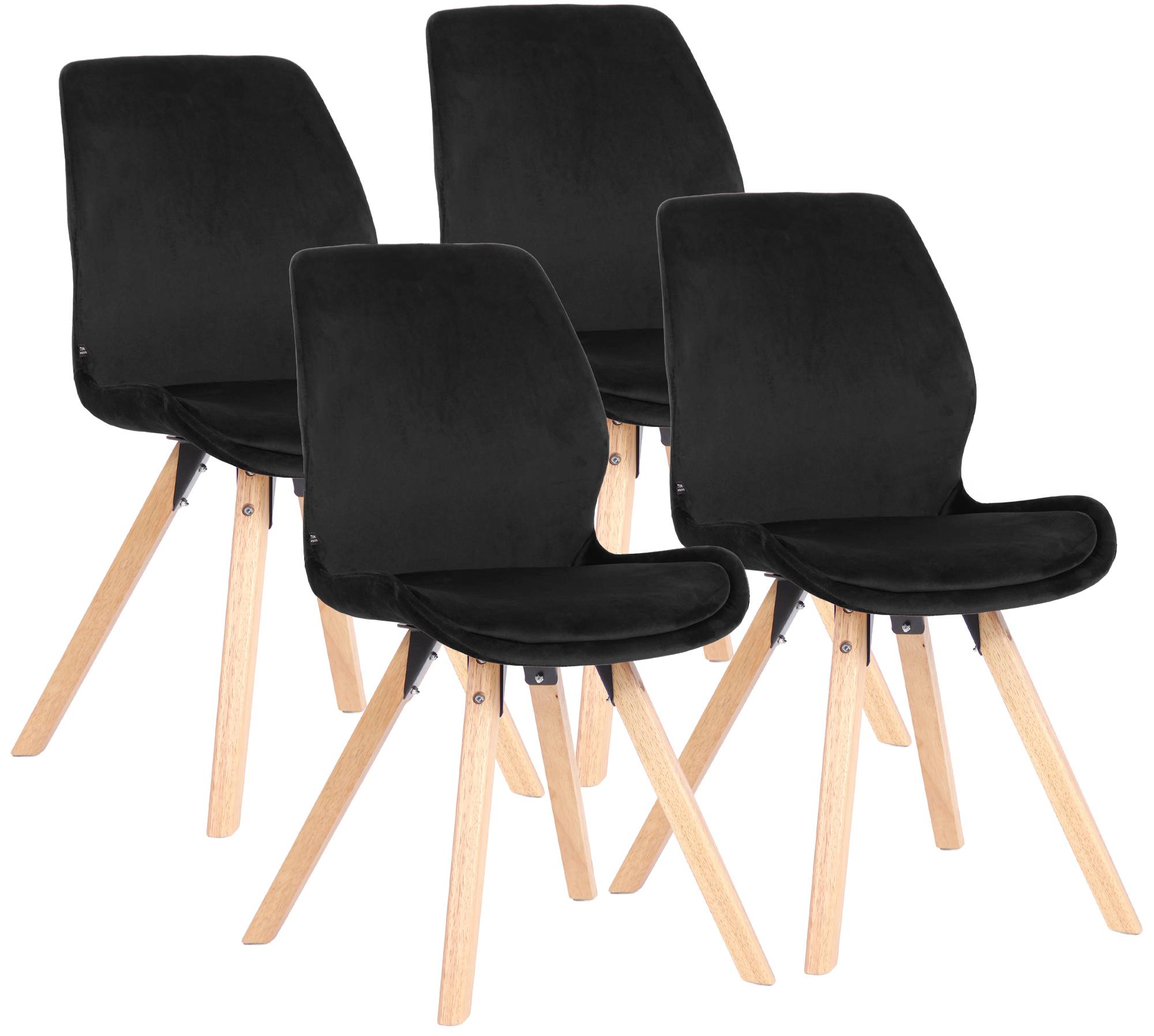 Lot de 4 chaises Luna