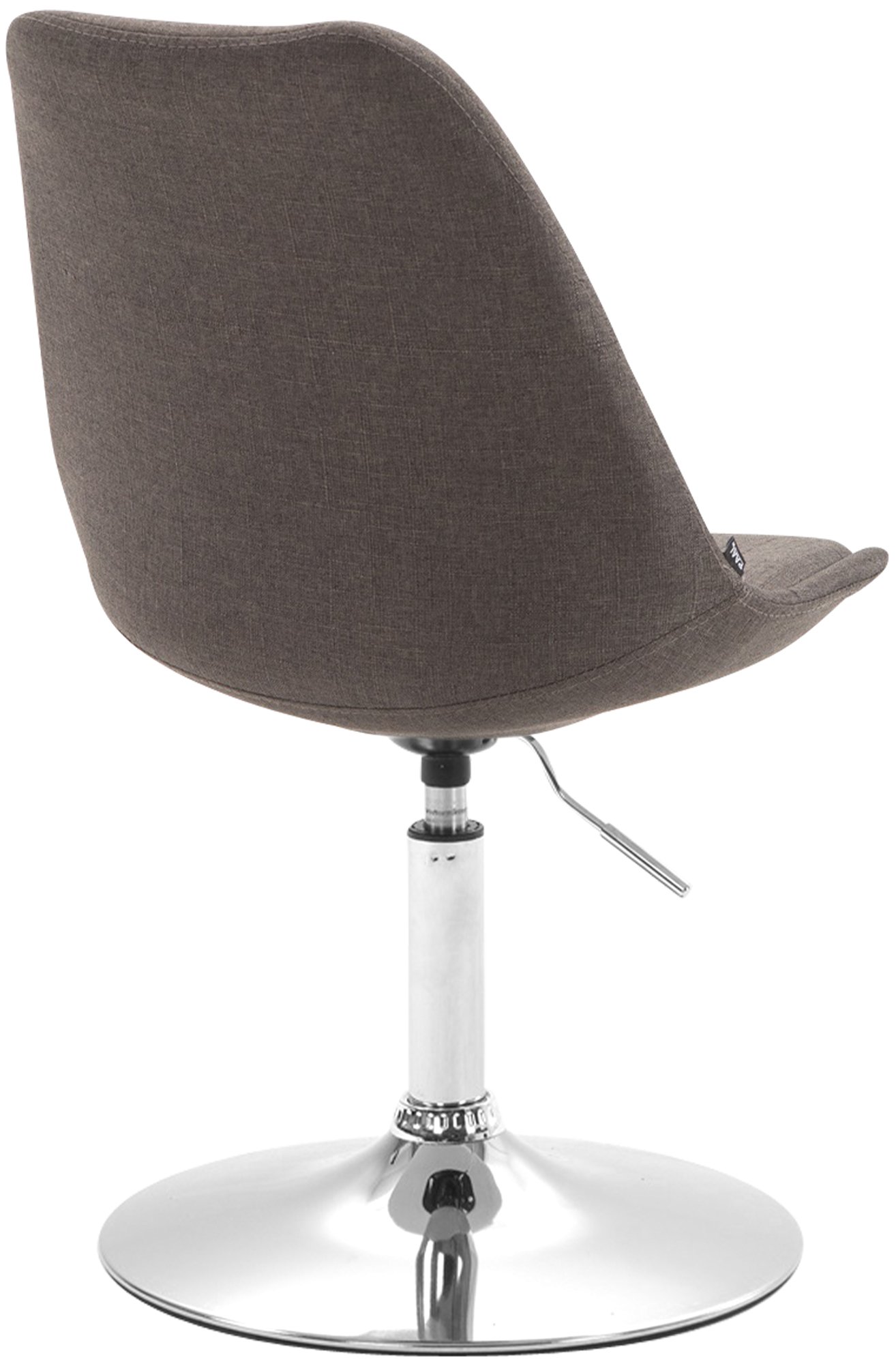 Chaise de salle à manger Maverick tissu avec pied trompette