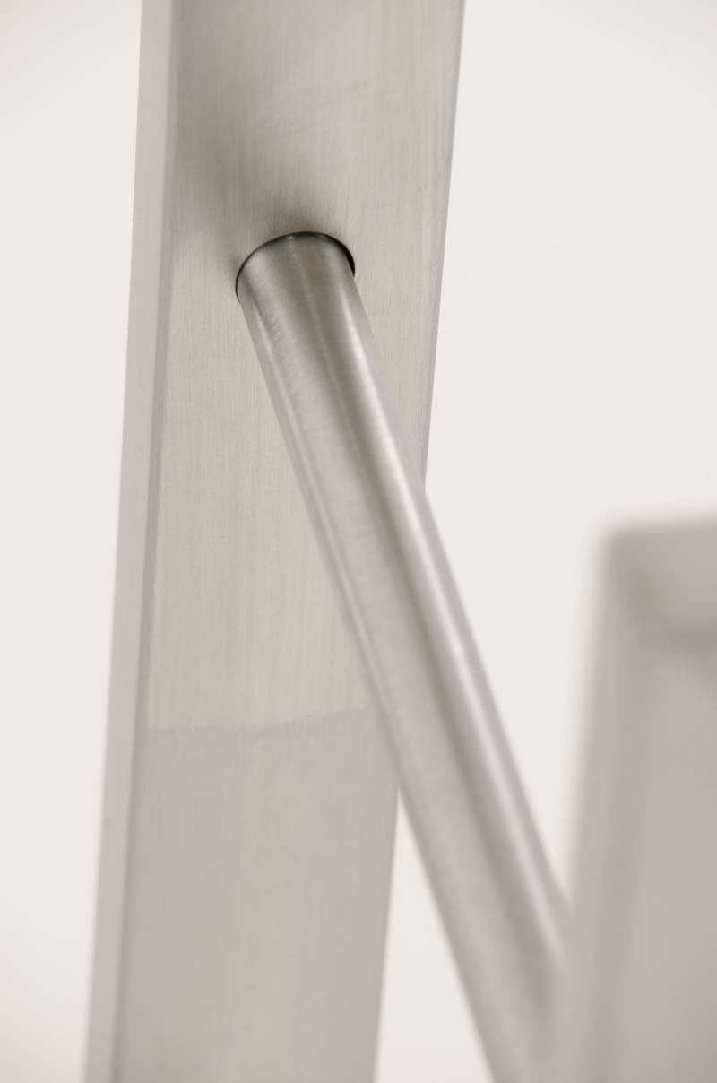 Porte-bûches KERI en Acier Inoxydable