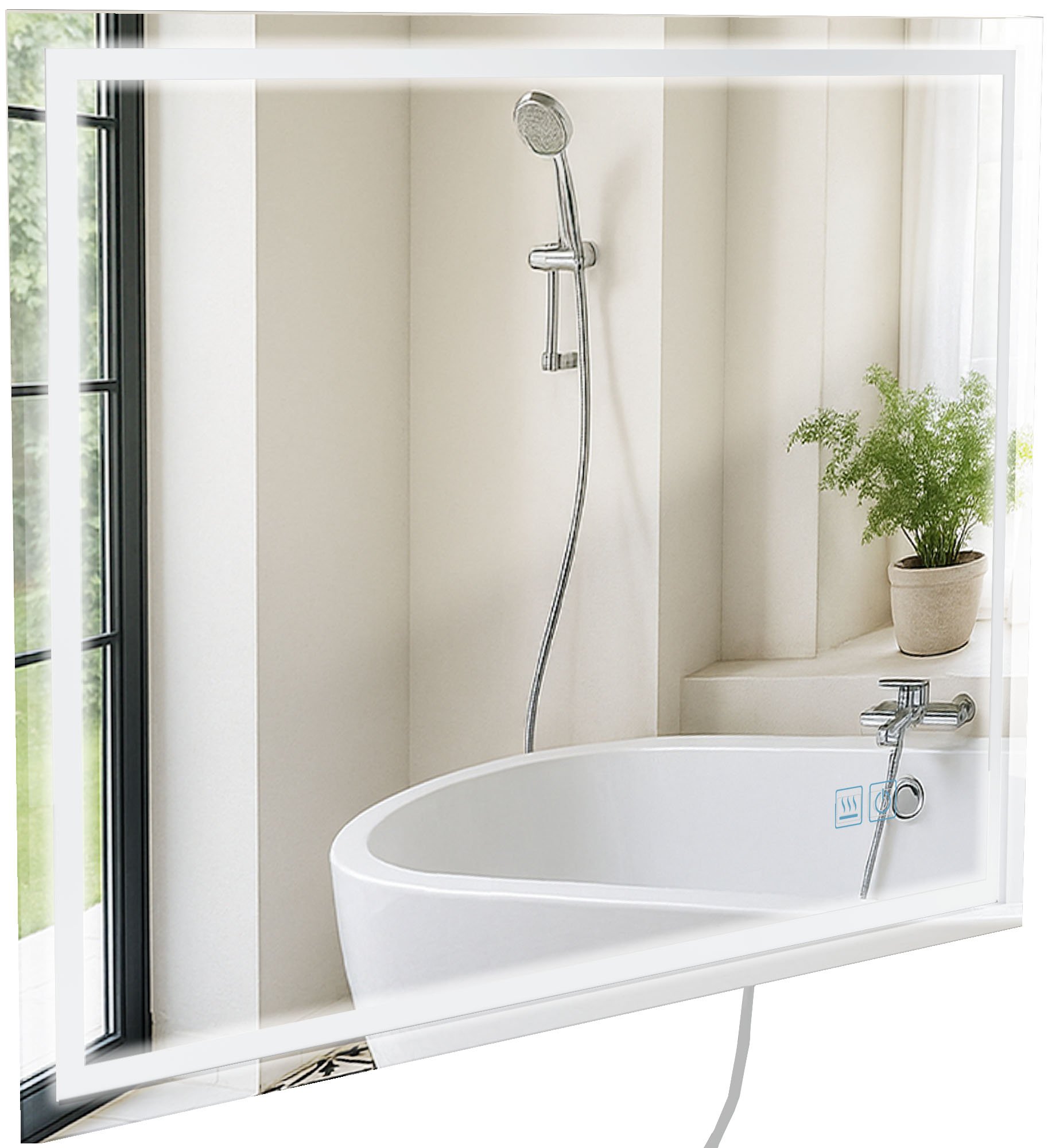 Miroir de salle de bain Jaffrey