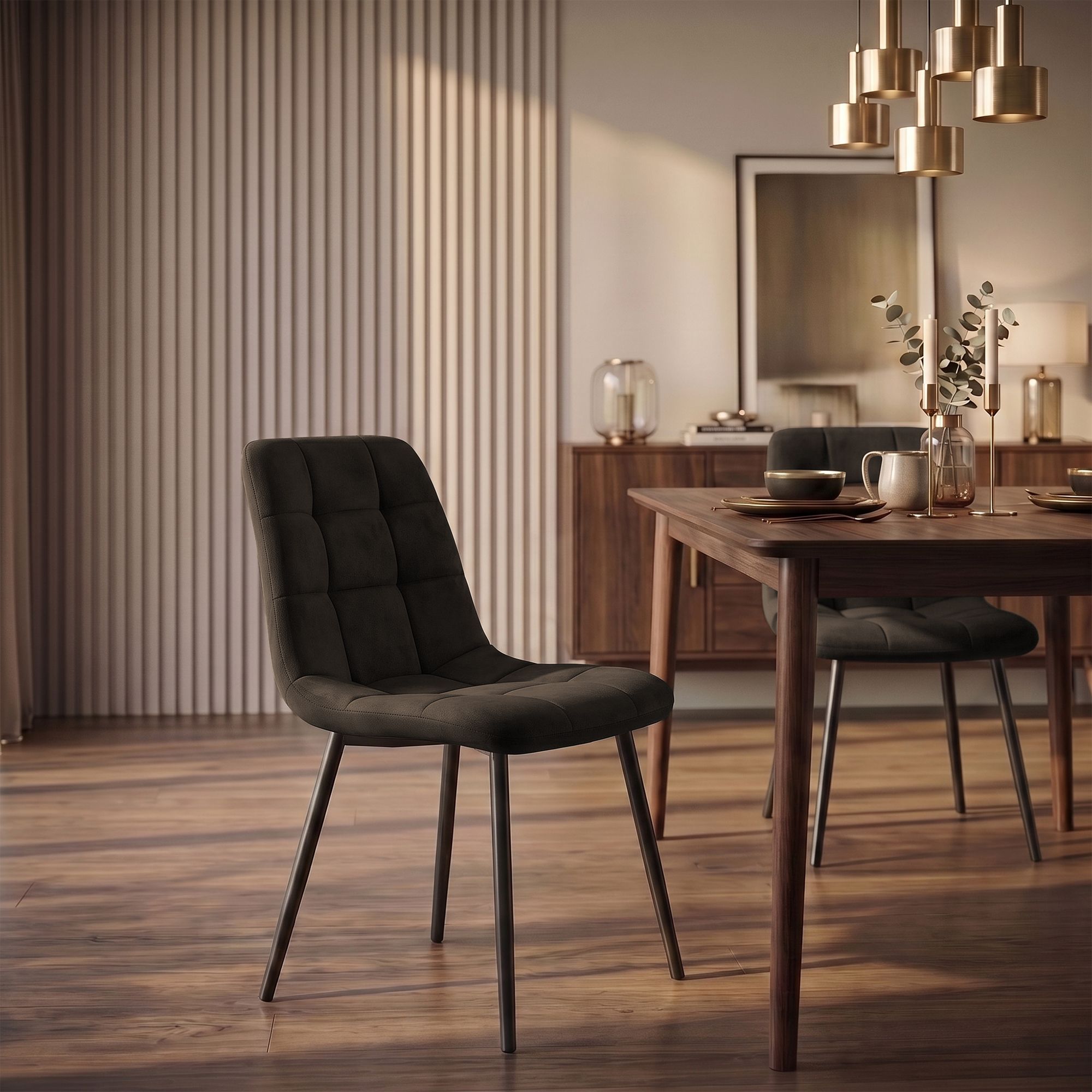 Lot de 4 chaises de salle à manger Tilde