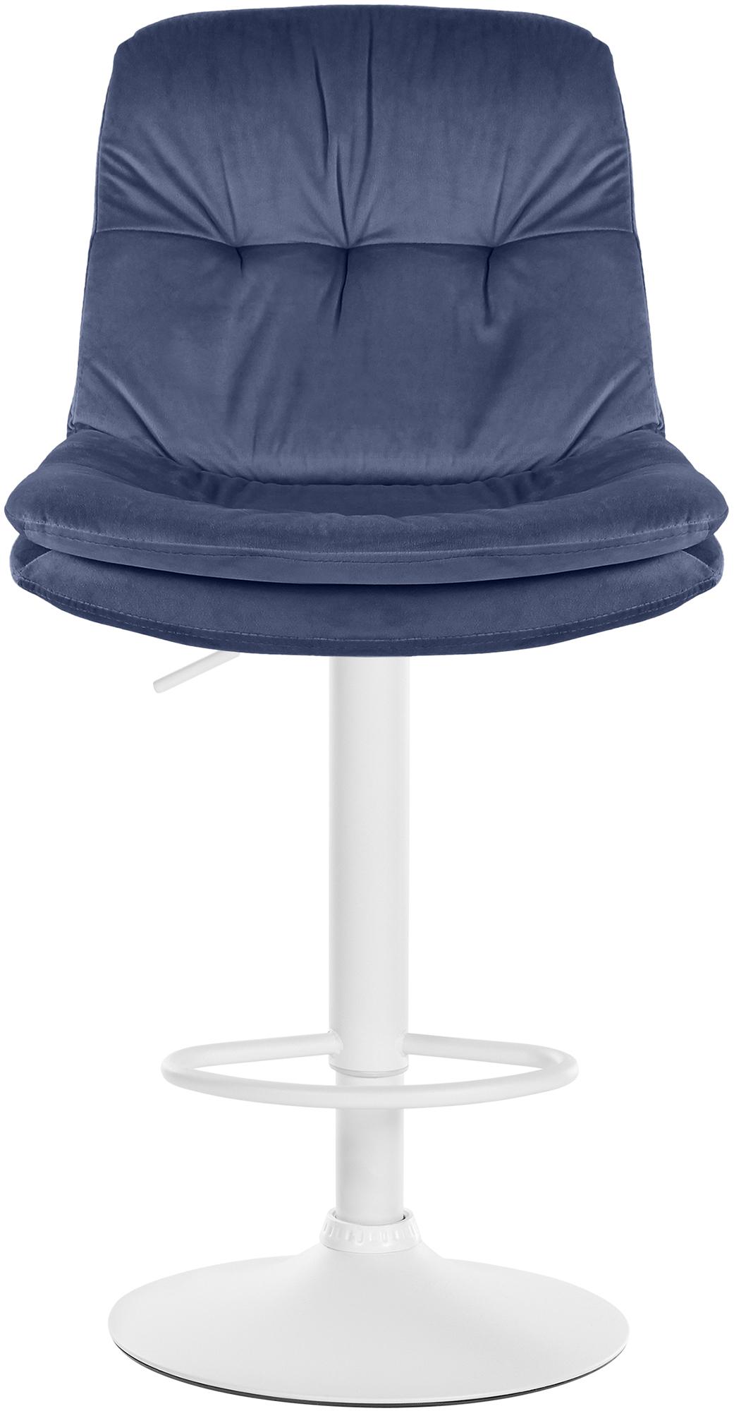 Tabouret de bar Laurel velours