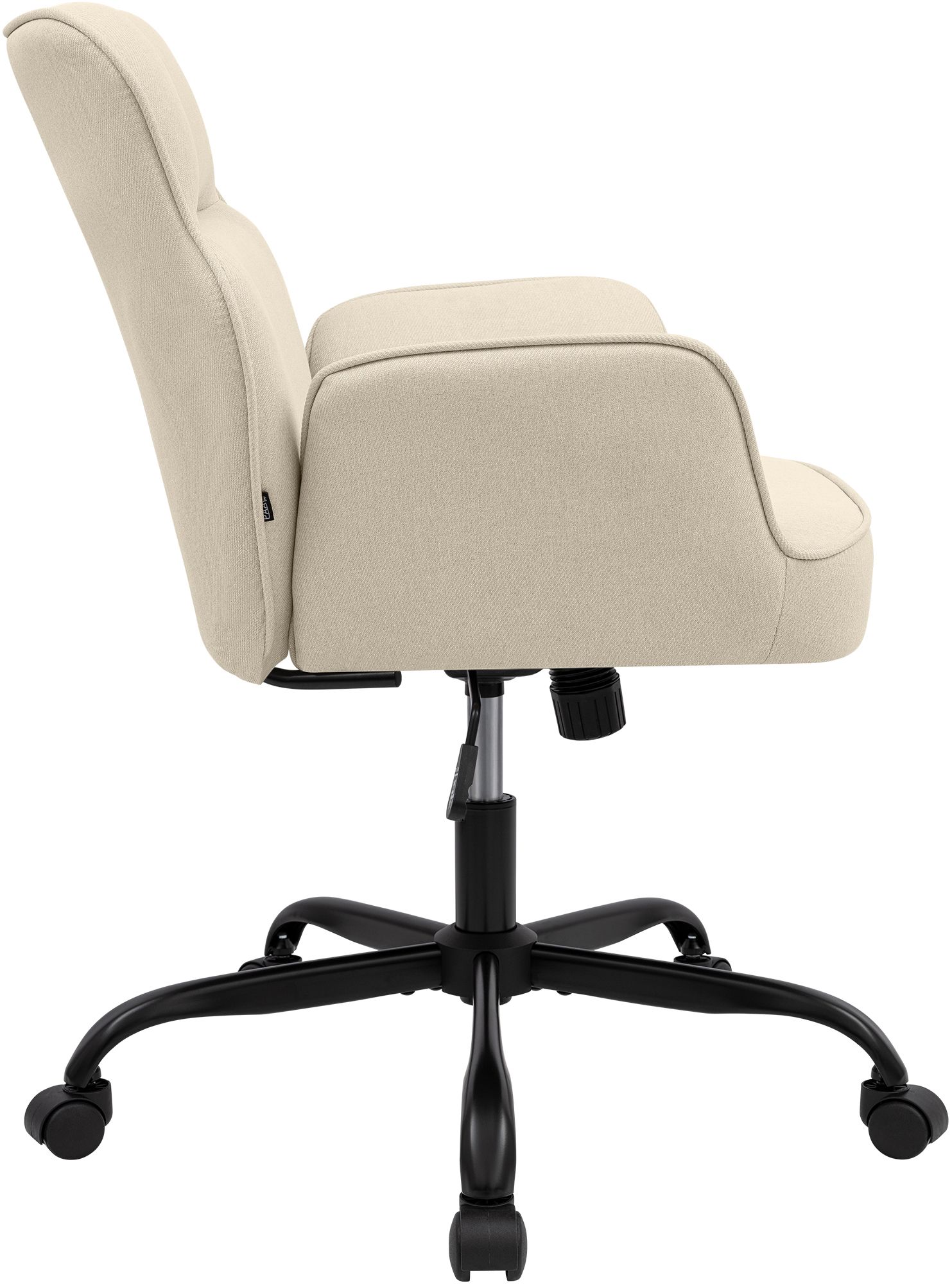 Chaise de bureau Amado en tissu
