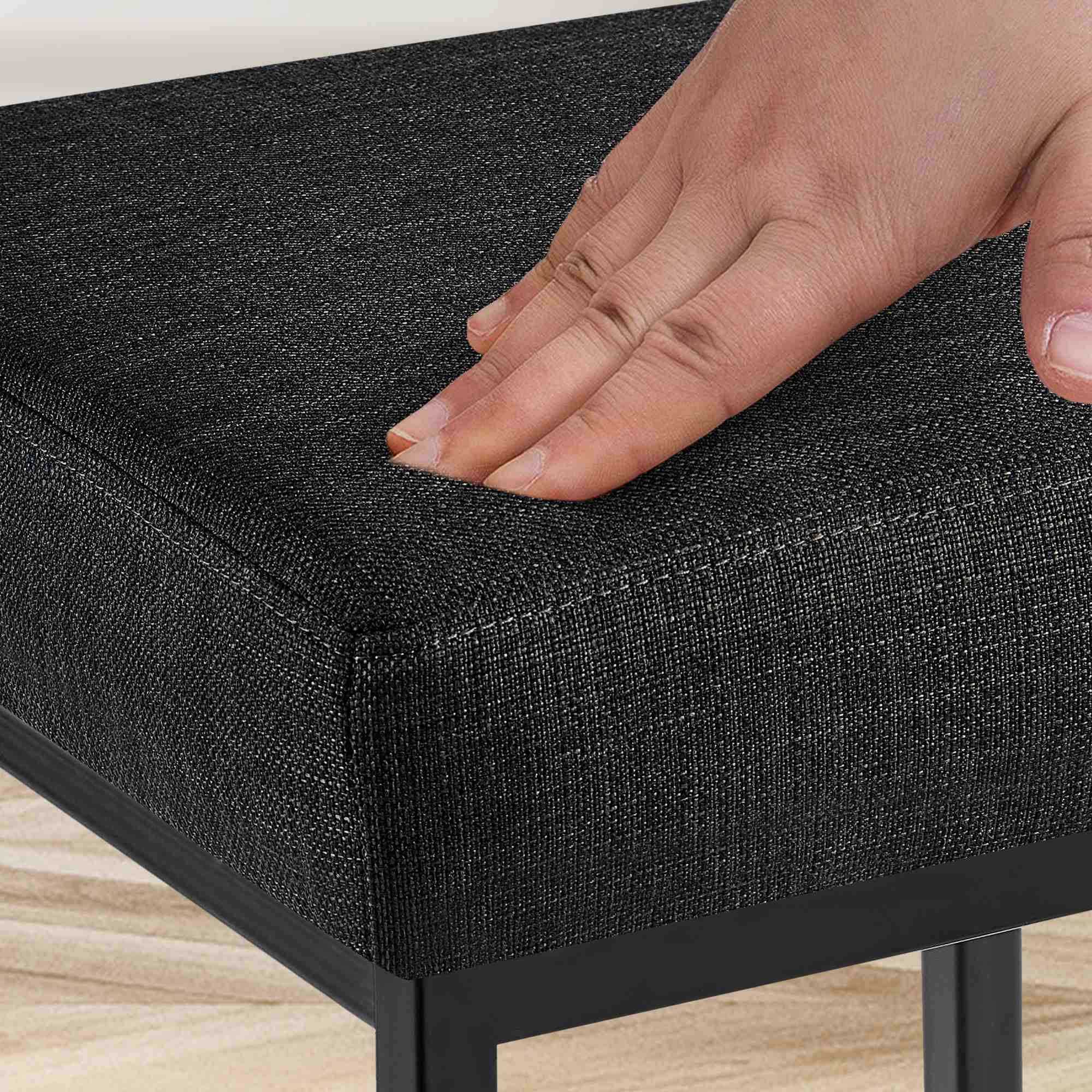 Tabouret de bar Montreal tissu
