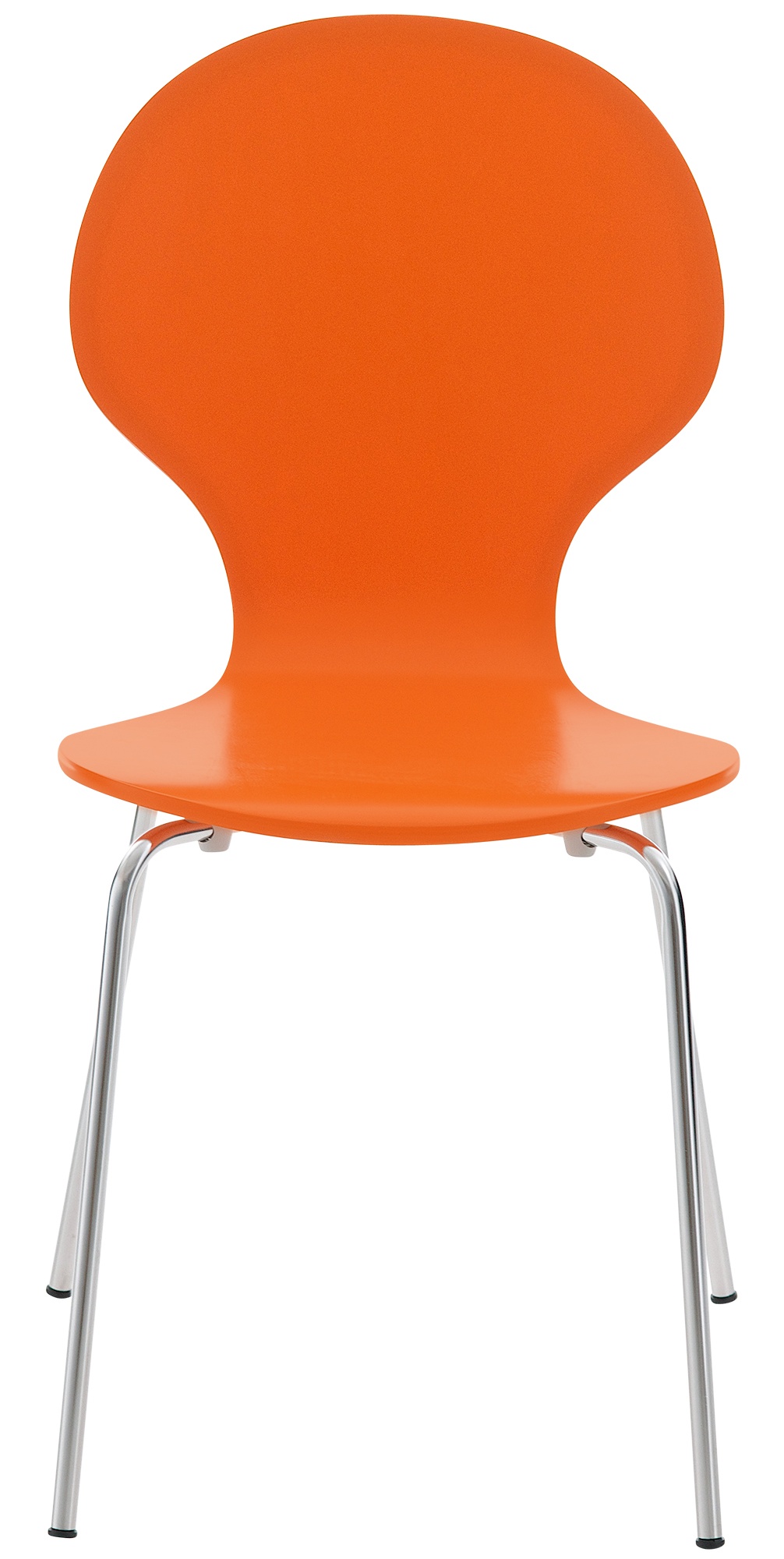 Lot de 16 chaises empilables en bois Diego