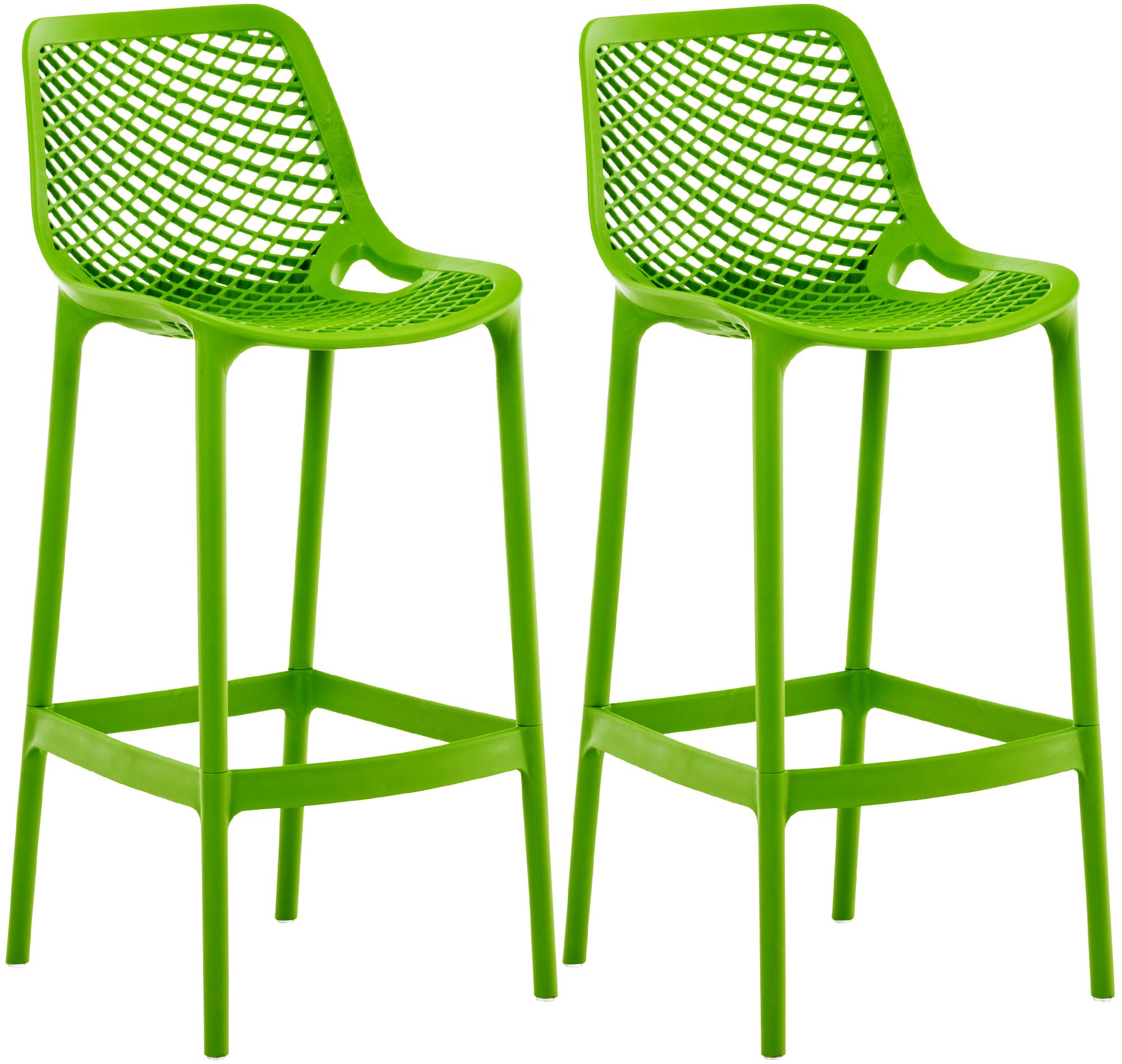 Lot de 2 tabourets de bar extérieurs Air