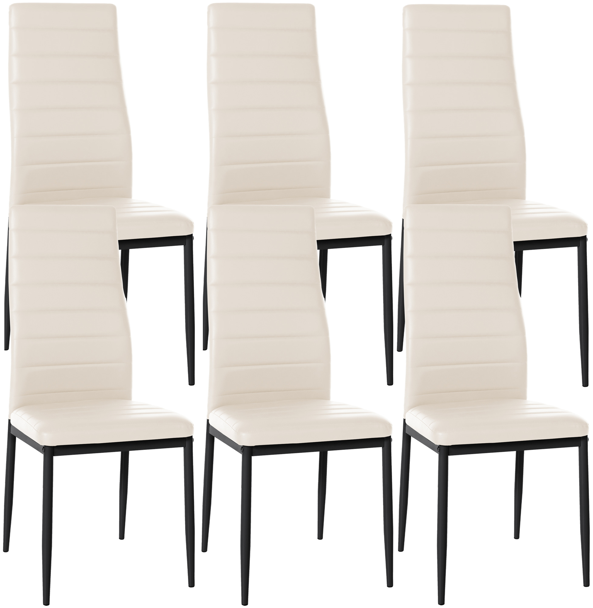 Lot de 6 chaises de salle à manger Mayfair