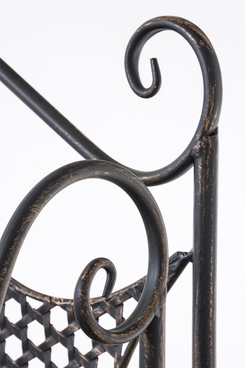 Etagère Anika en fer avec 4 étagères