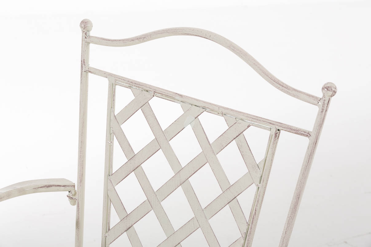 Chaise de jardin ADARA en fer forgé