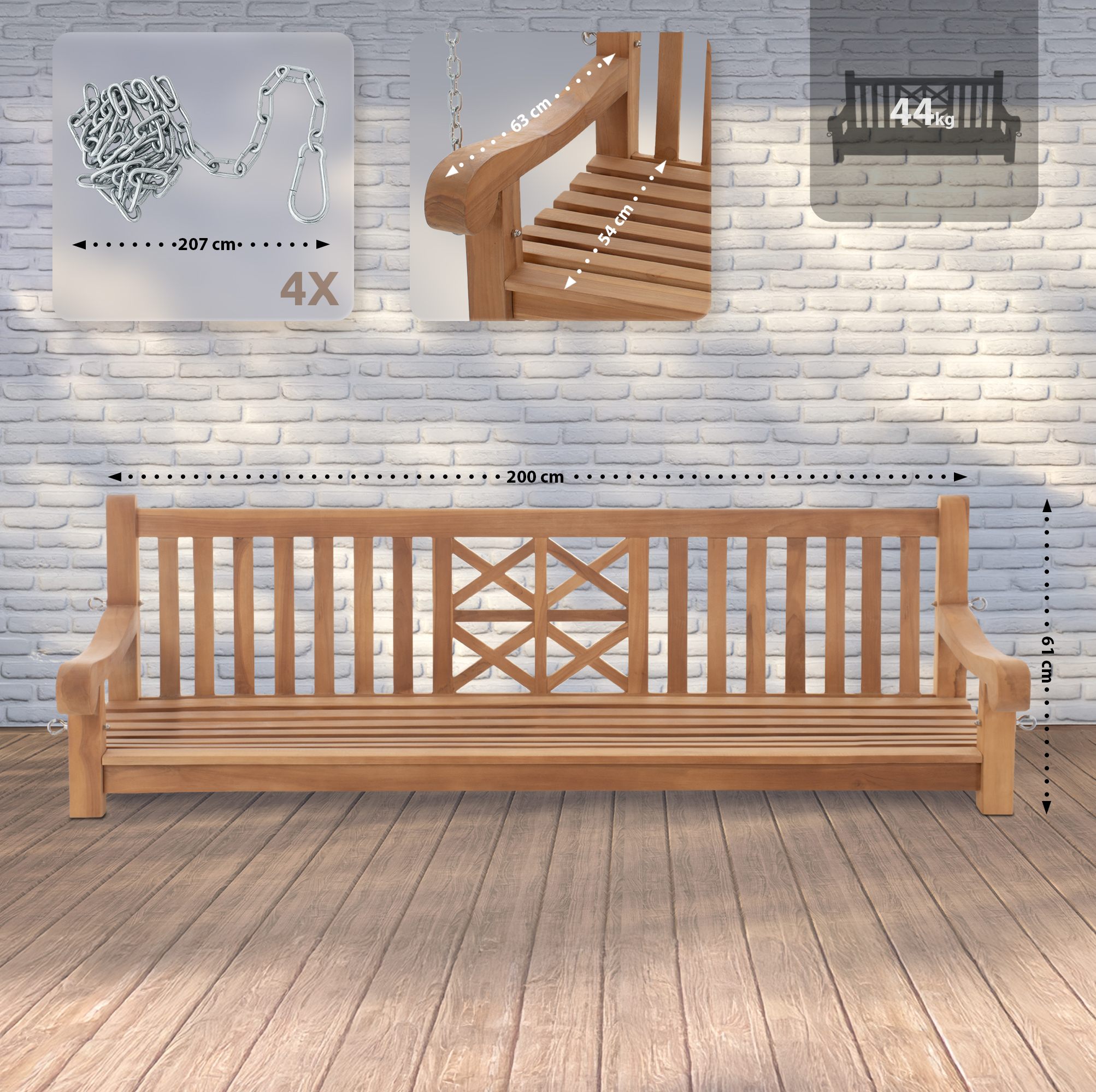 Banc à bascule Farm