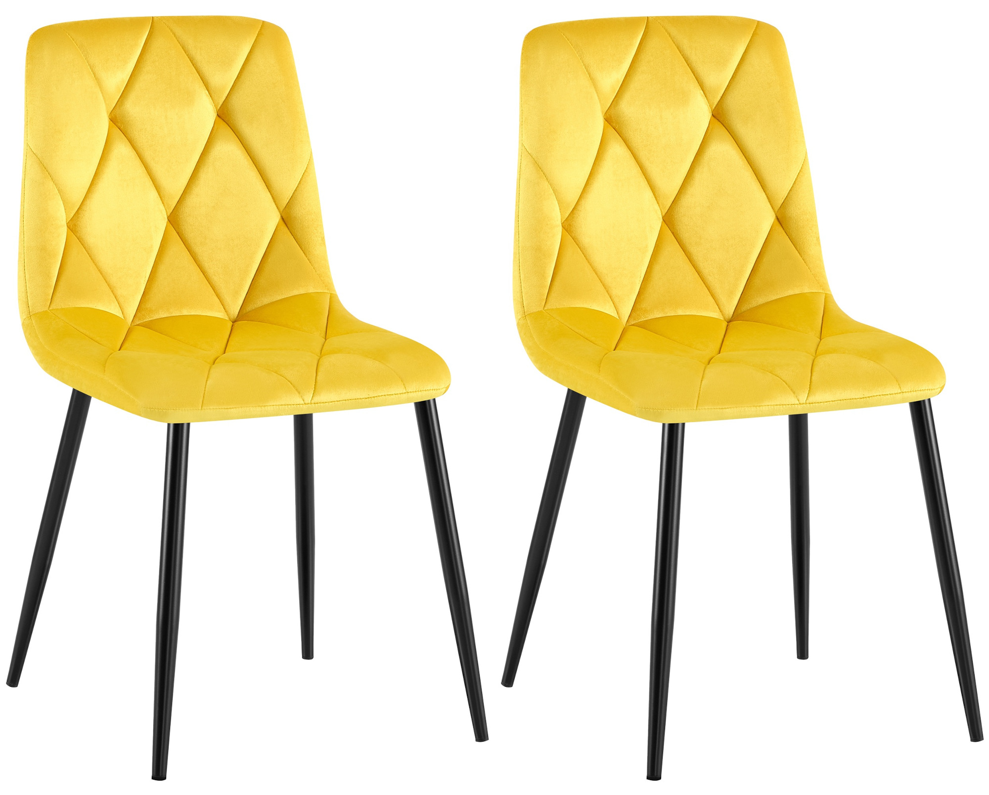 Lot de 2 chaises de salle à manger Clairton