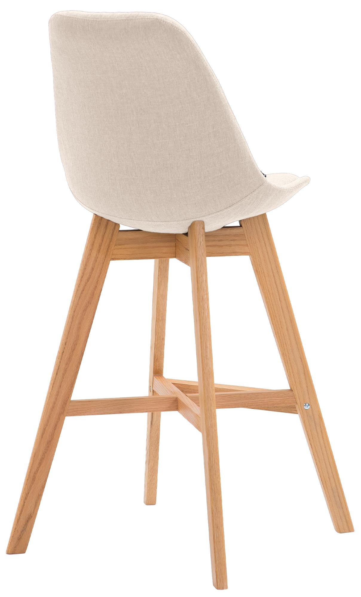 Lot de 2 tabourets de bar Cannes Tissu