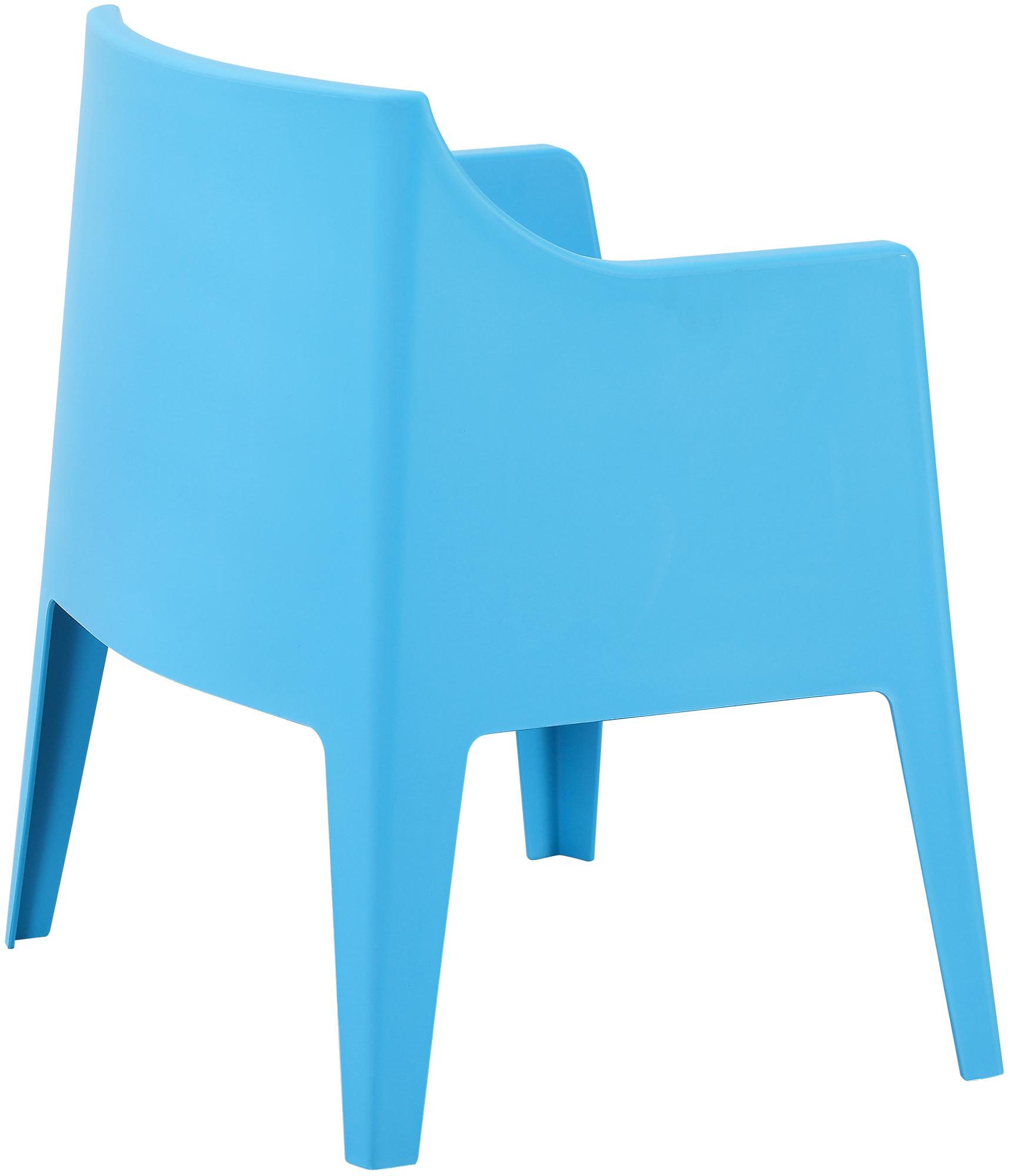 Ensemble de 4 chaises de jardin Bartal