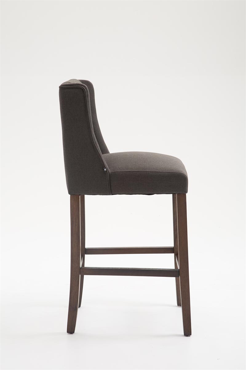 Tabouret de bar Cassandra tissu