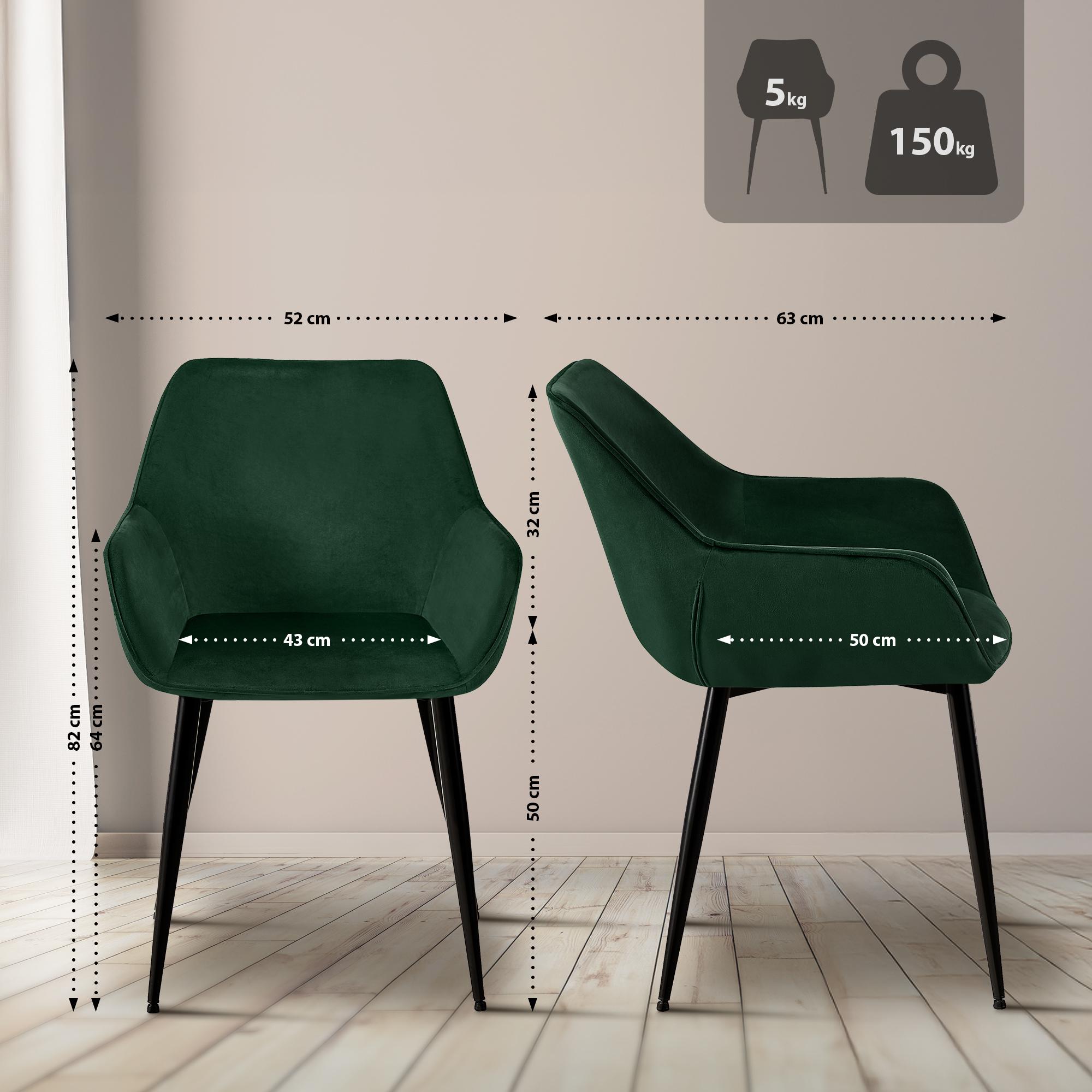 Chaise de salle à manger Luena