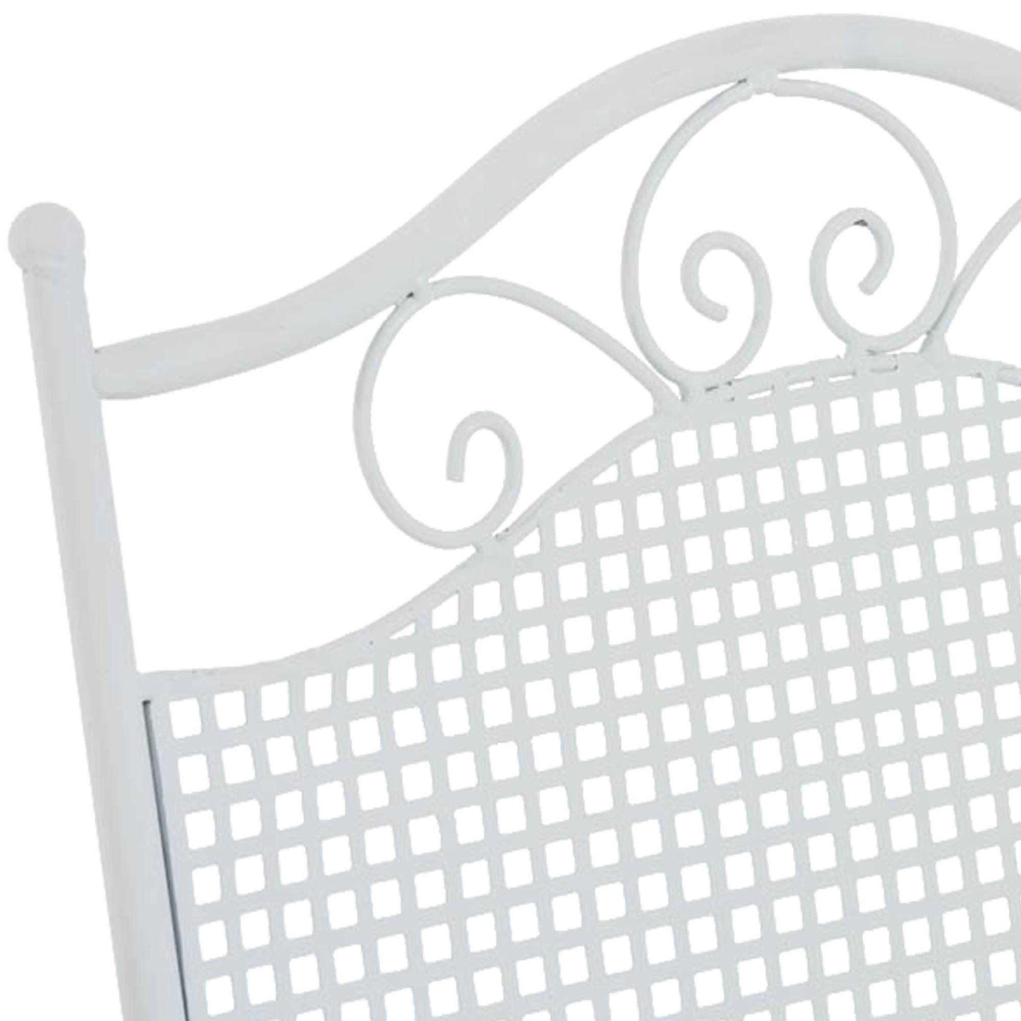 Lot de 2 chaises de jardin Kiran